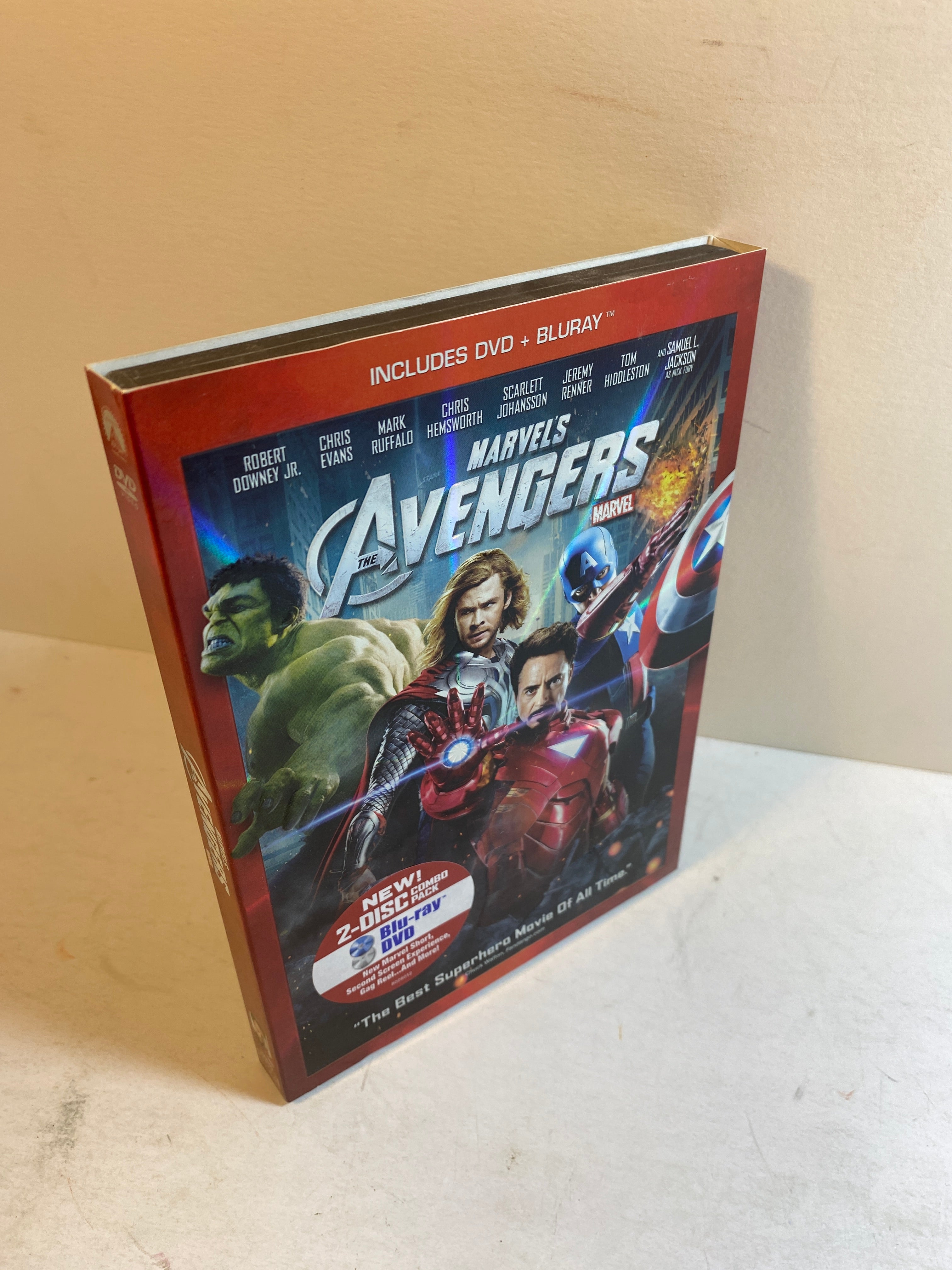 Marvel Avengers DVD/Blu Ray 2012