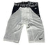 Nike White and Dark Grey Padded Pro Combat Dri-Fit Baseball Sliding Shorts Size XL