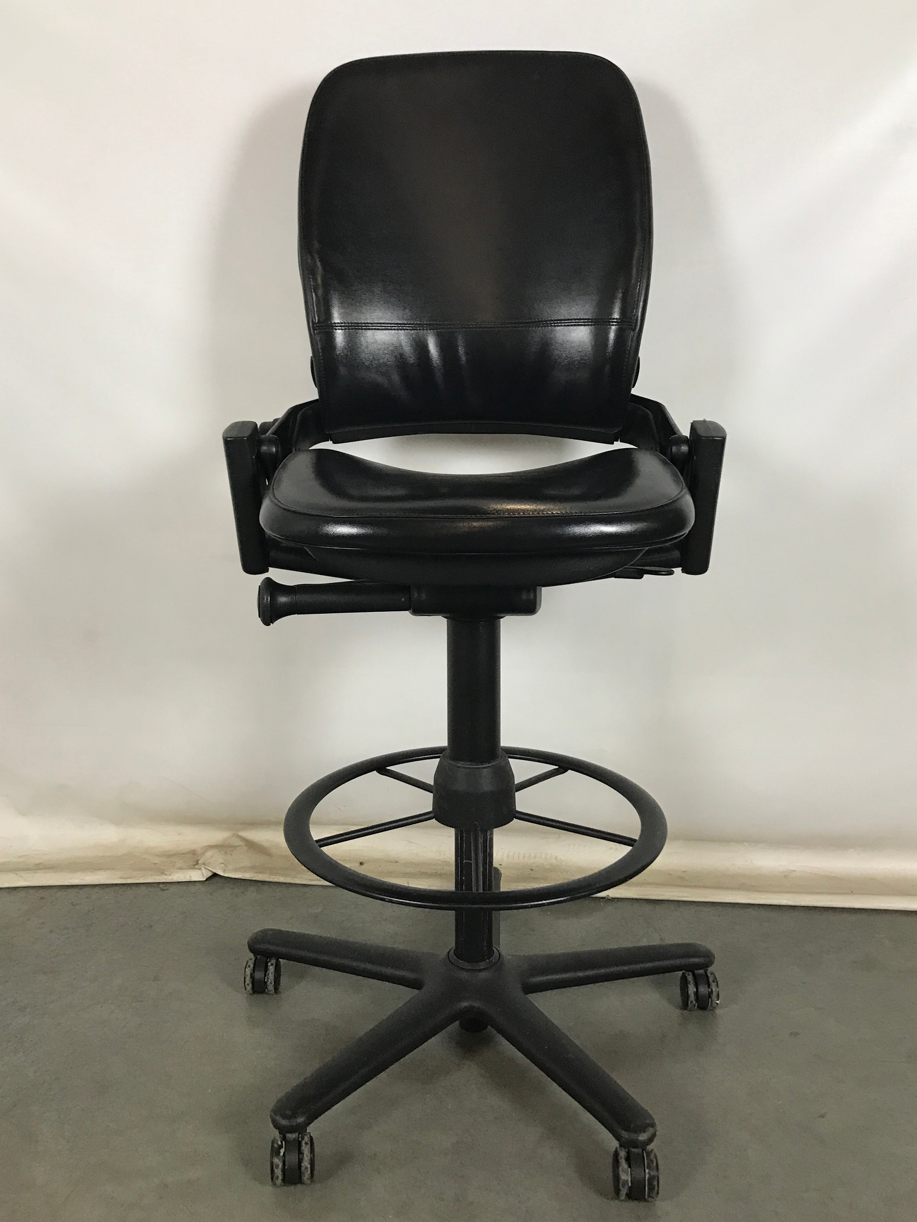 Steelcase Leap Adjustable Rolling Office Chair - Tall