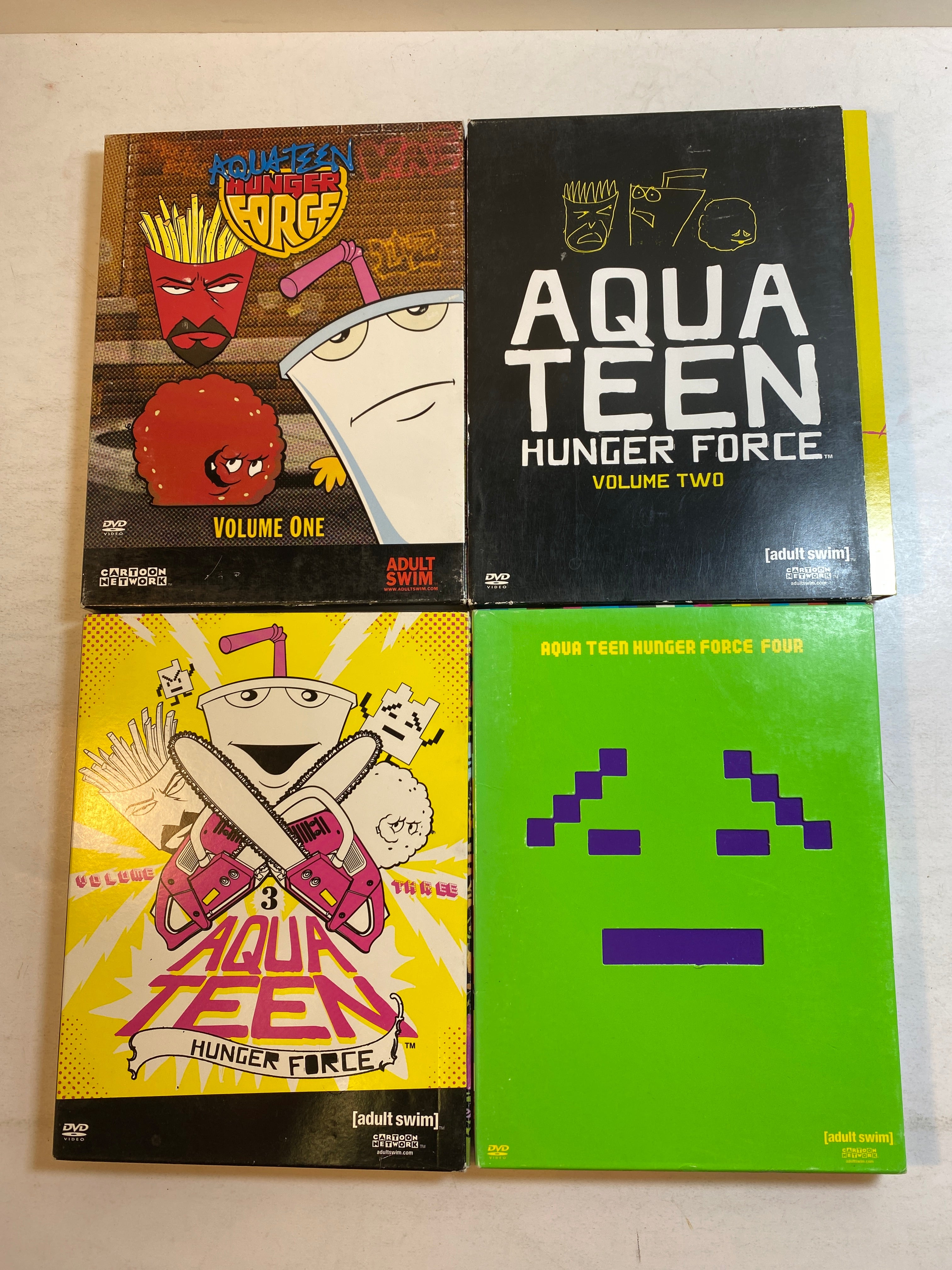 Aqua Teen Hunger Force Volumes 1-4 2003-2005