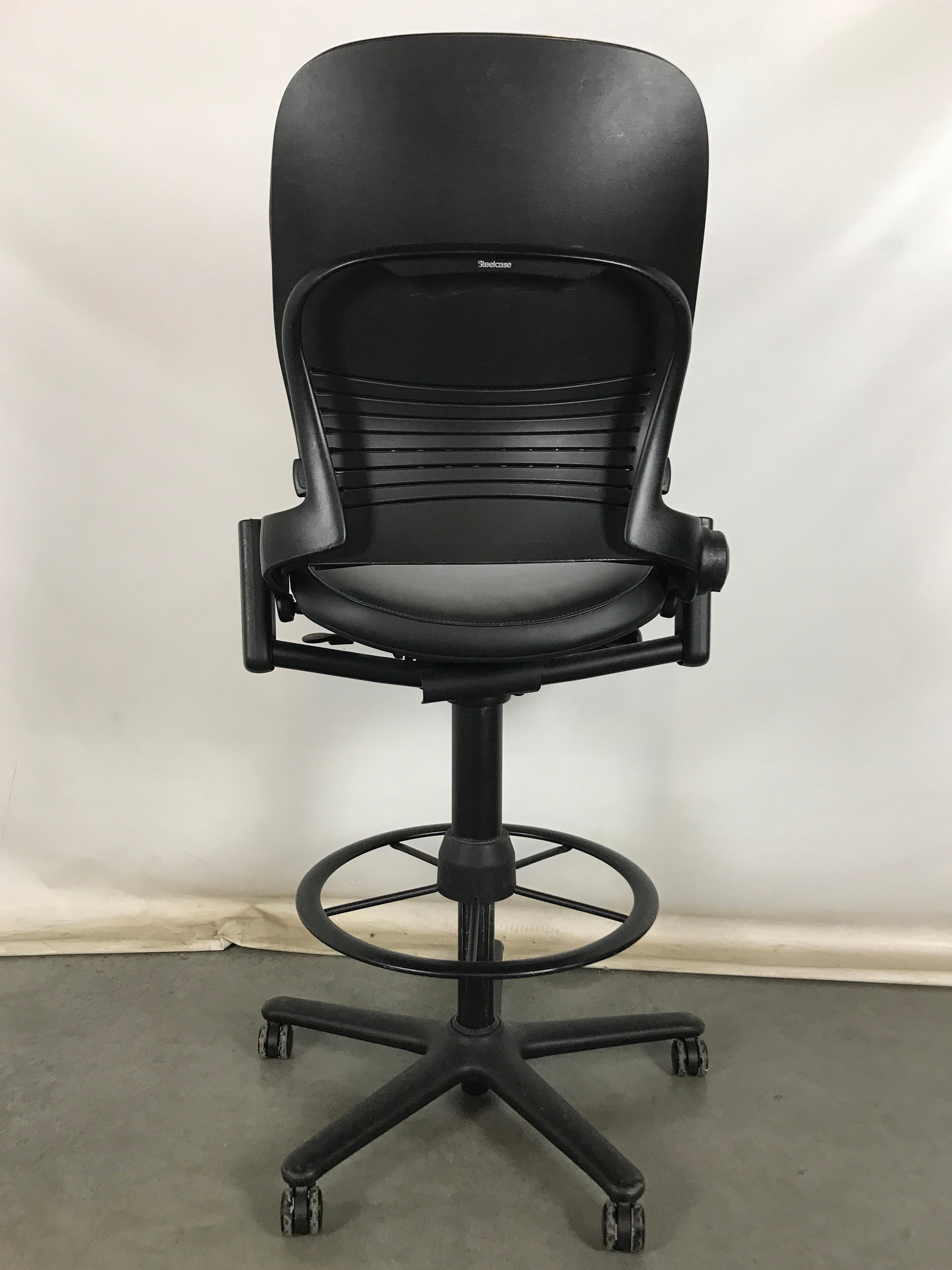 Steelcase Leap Adjustable Rolling Office Chair - Tall
