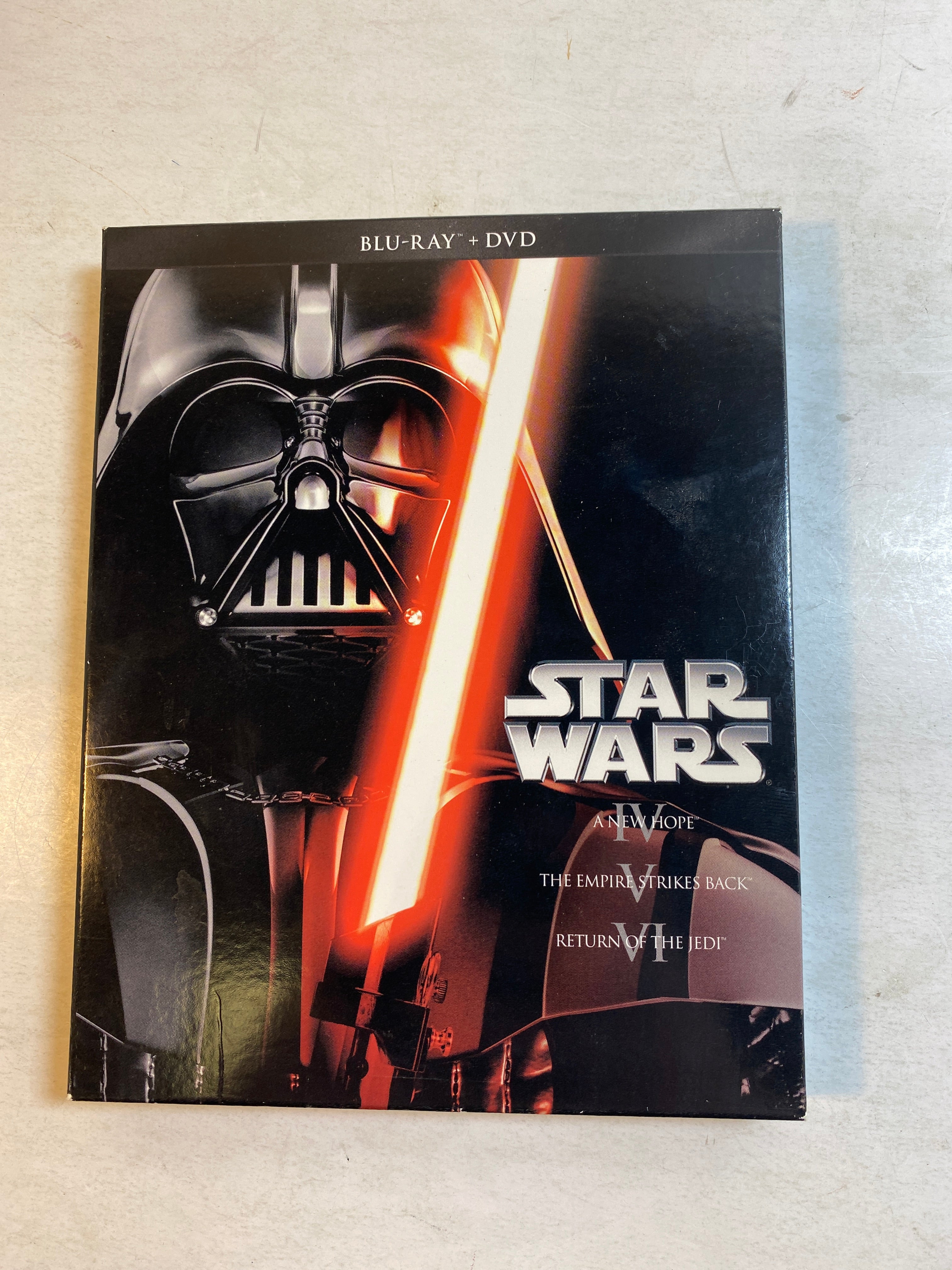 Star Wars Blu Ray Episodes 4, 5, 6 2013