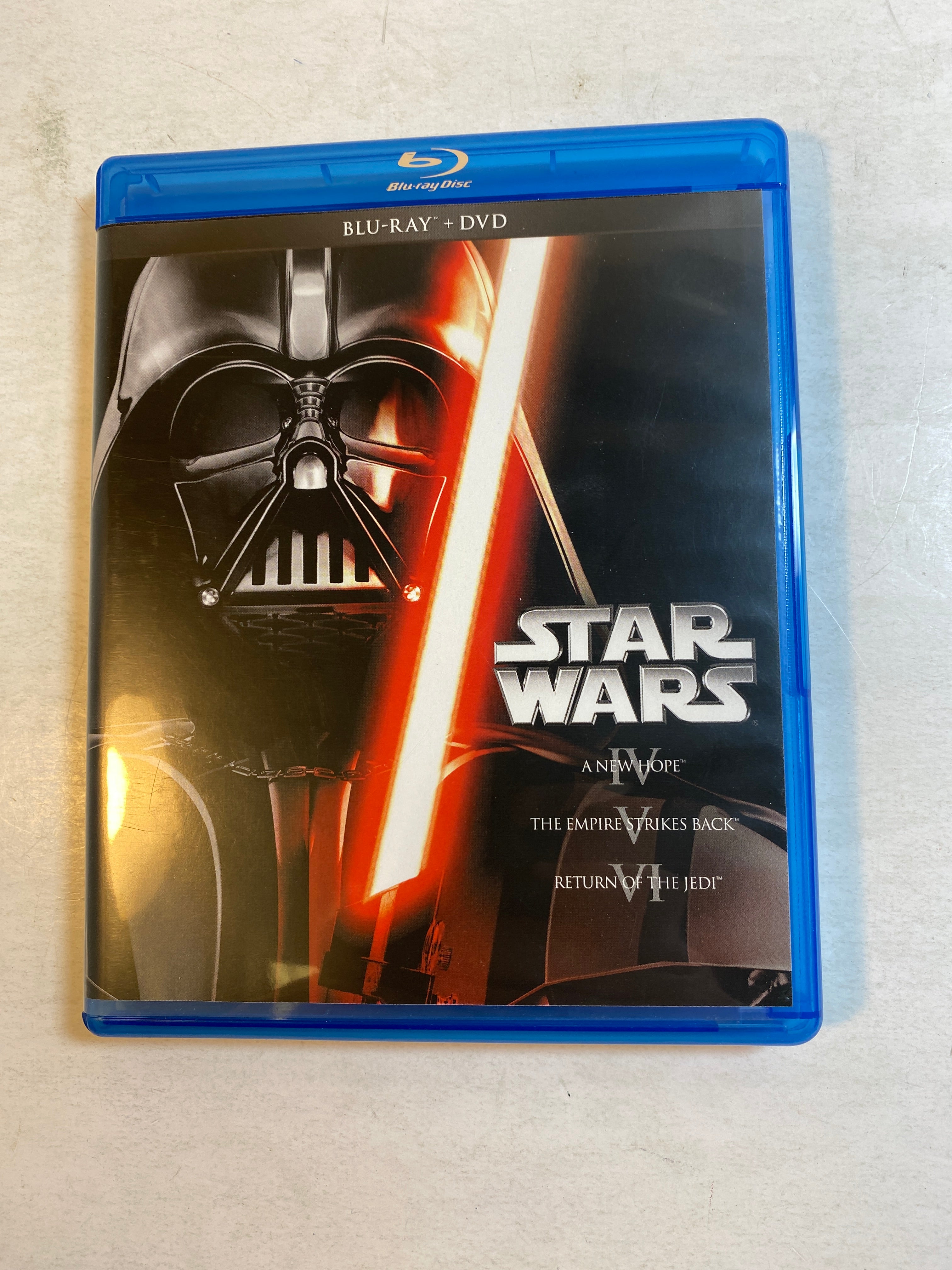Star Wars Blu Ray Episodes 4, 5, 6 2013