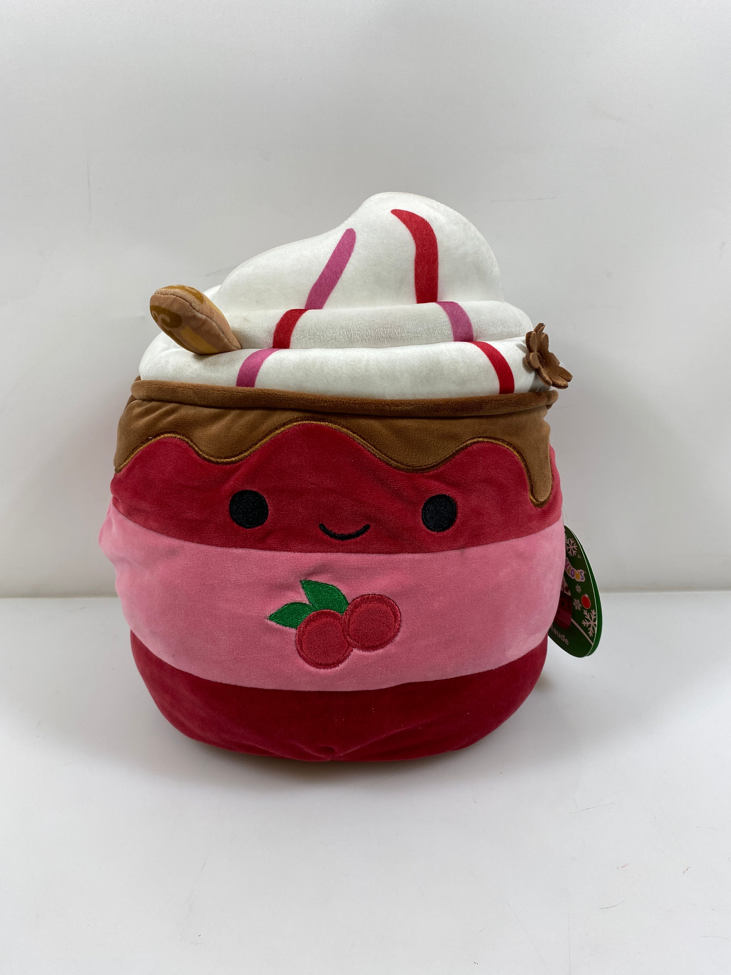 Squishmallow Maude the Cup of Cranberry Cider Plush Toy