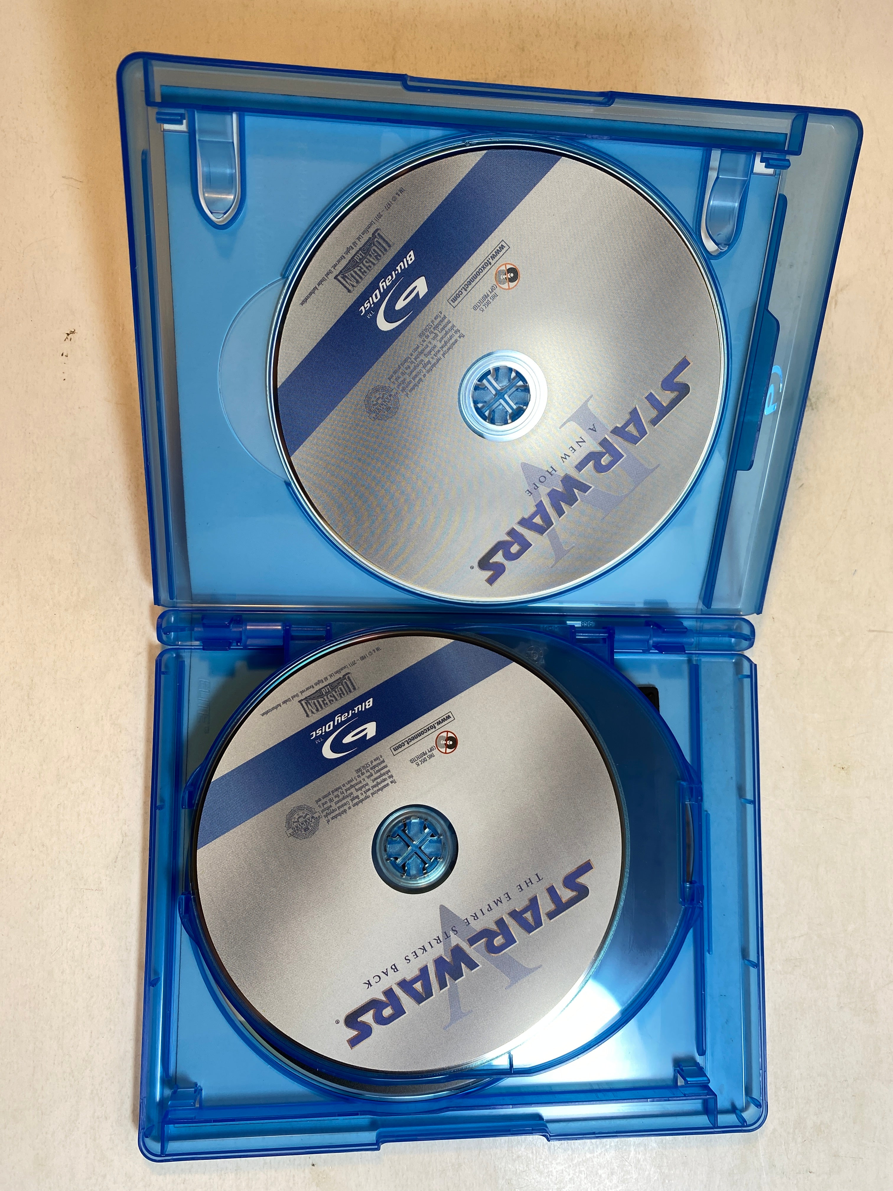 Star Wars Blu Ray Episodes 4, 5, 6 2013