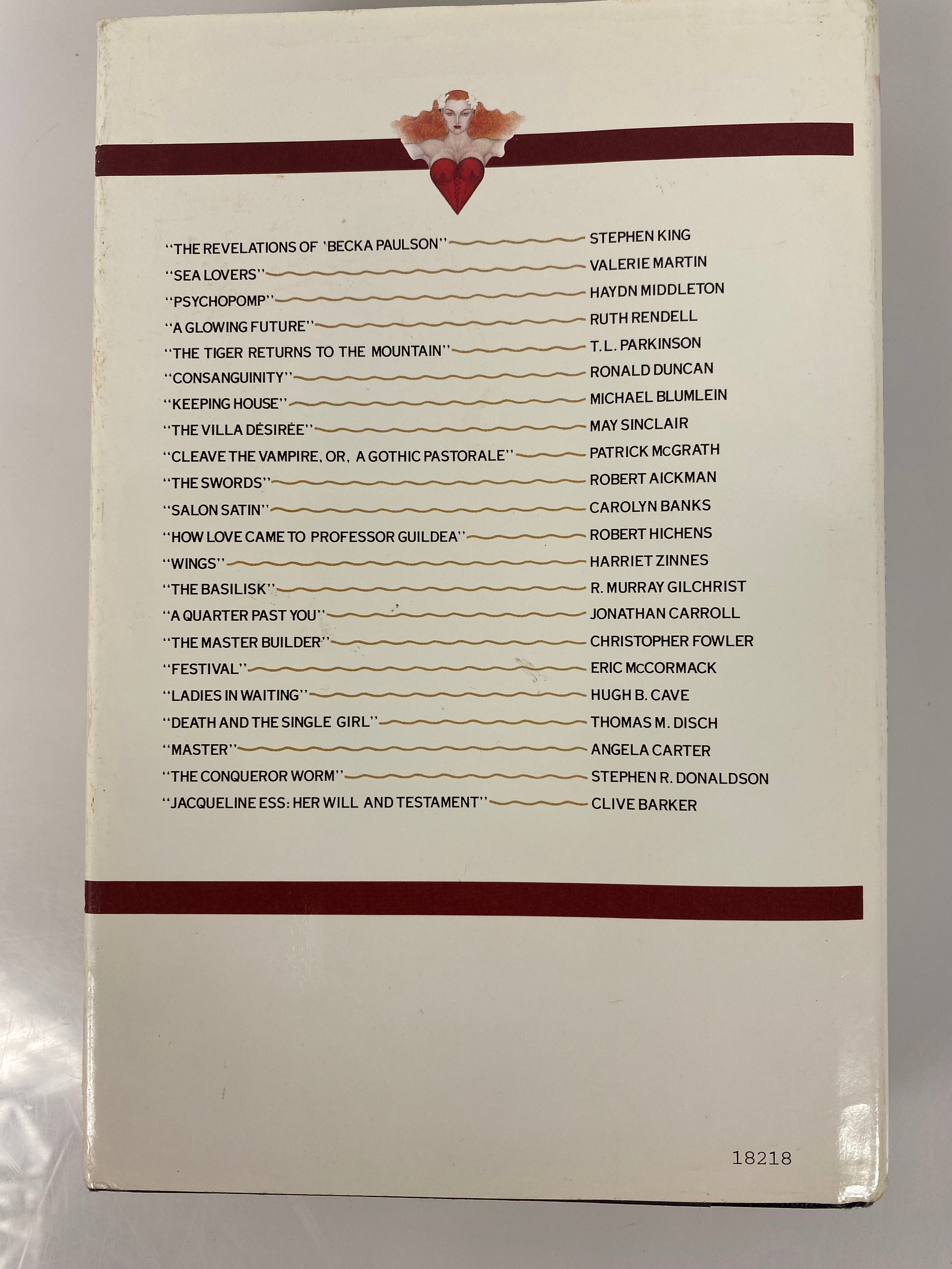 I Shudder at your Touch Stephen King (and others) HC short stories 1991