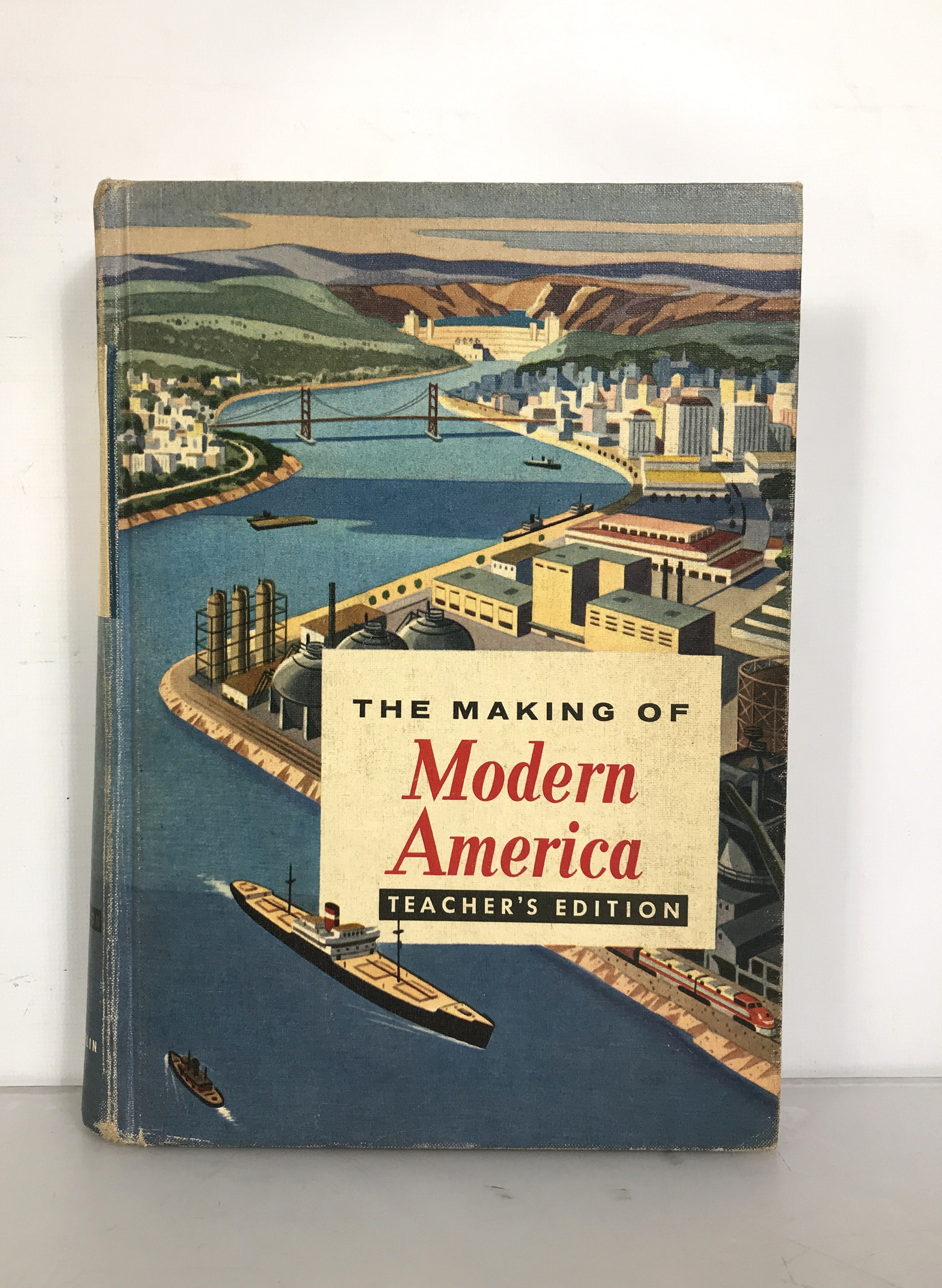 Lot of 3 Social Studies Teacher's Books The Making of Modern America with Key and Challenges for a Free People 1964 HC SC