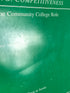 Education and U.S. Competitiveness The Community College Role by Mary Ann Roe Inscribed by Author 1989 SC