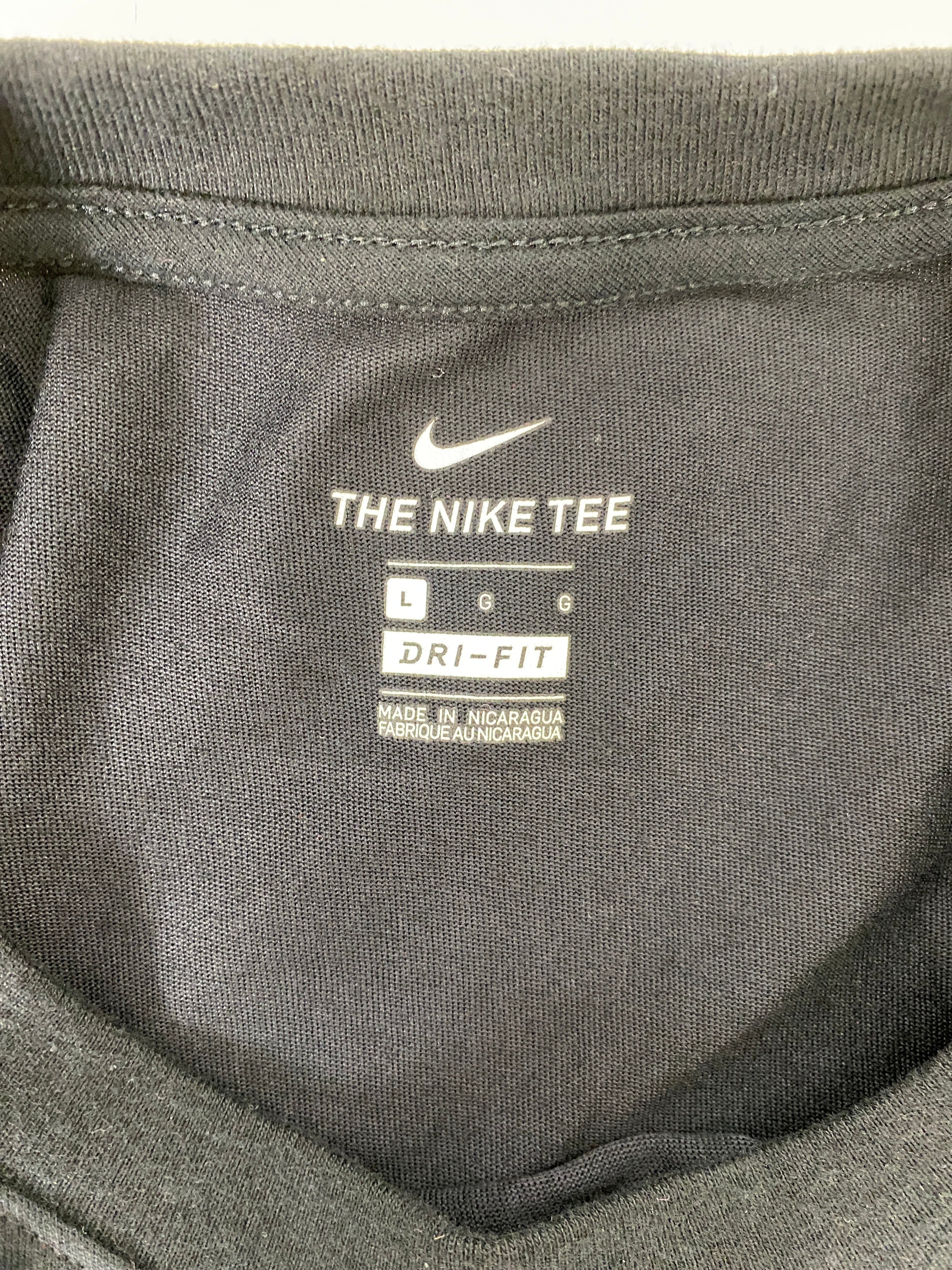 Nike Black MSU Track & Field Dri-Fit T-shirt Size L