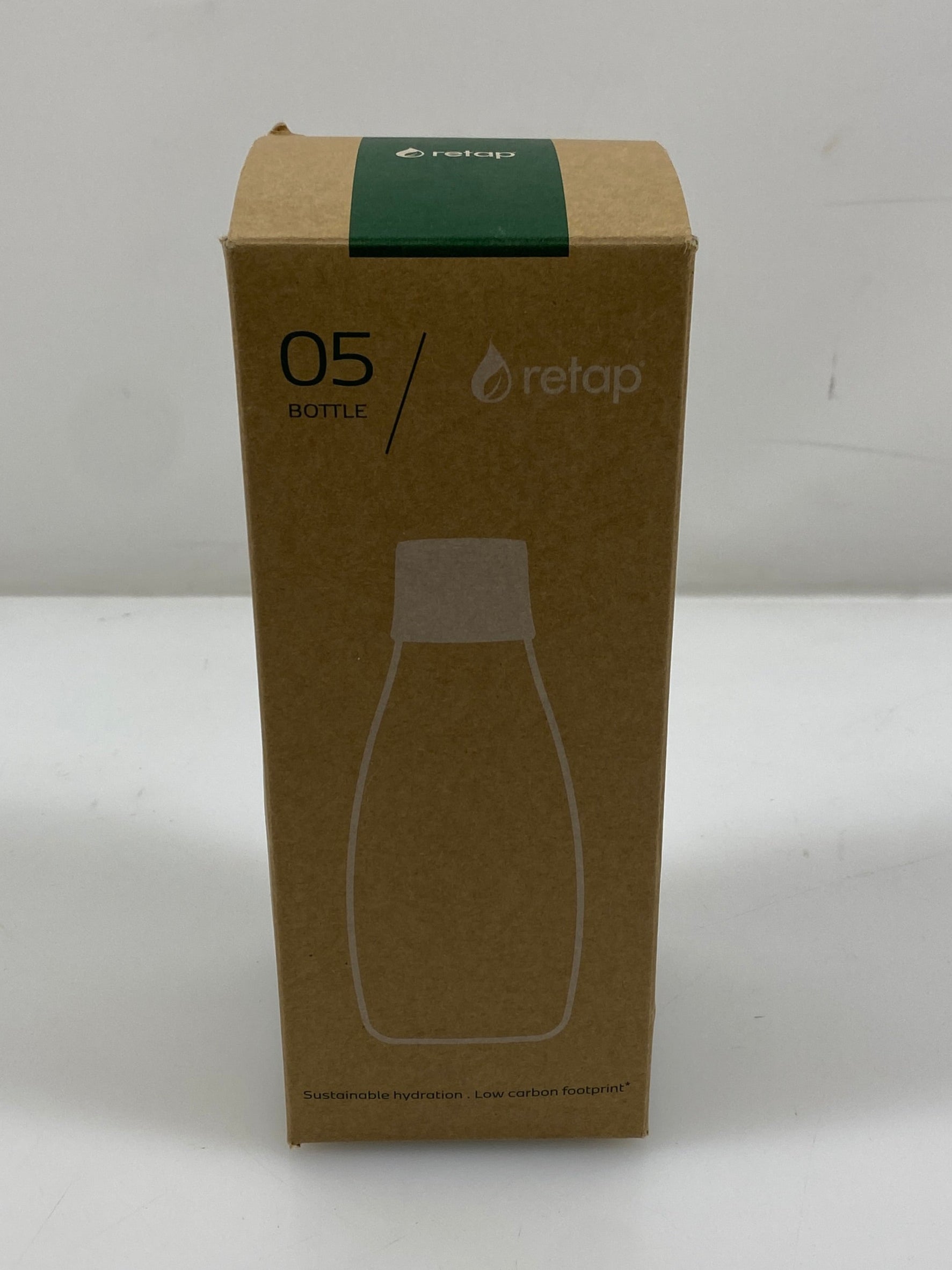 Retap #05 Half Liter Glass Bottle *New*