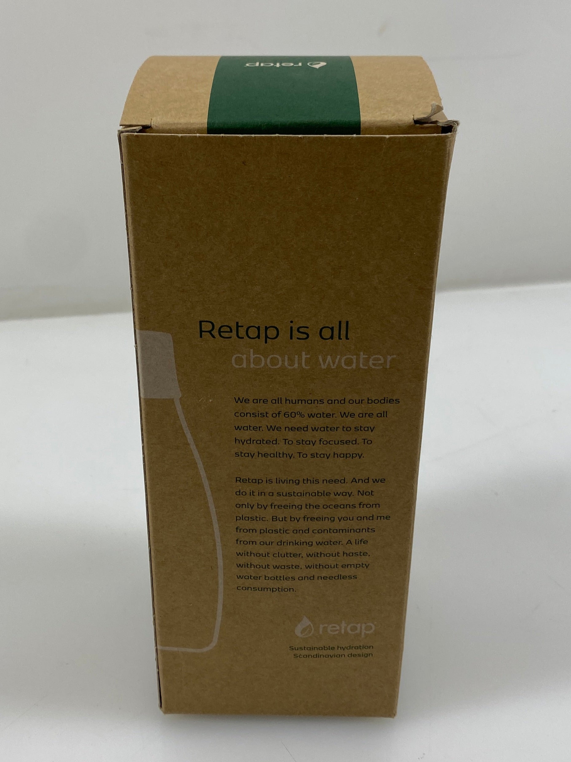 Retap #05 Half Liter Glass Bottle *New*