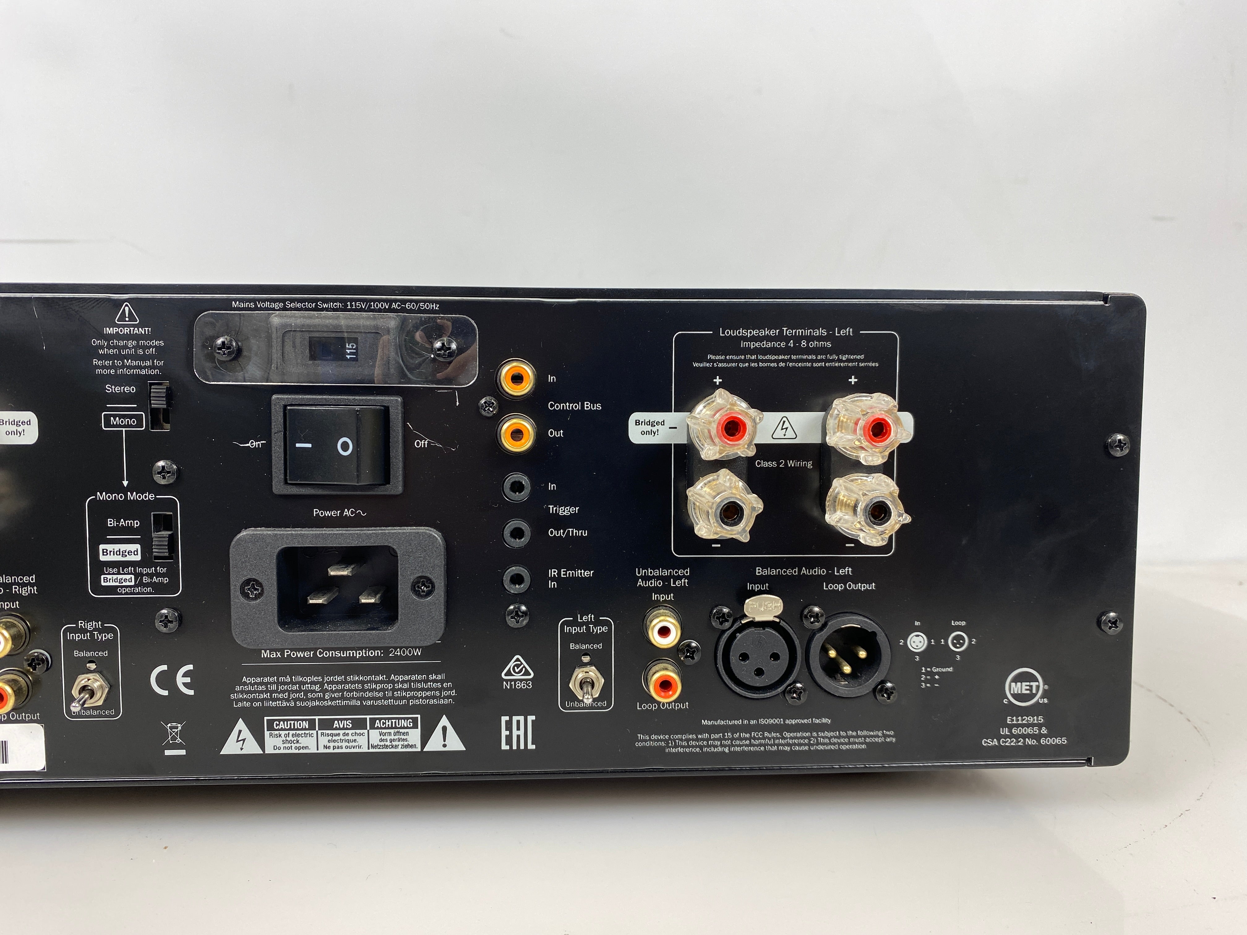 Cambridge Audio Azur 851W Stereo Power Amplifier
