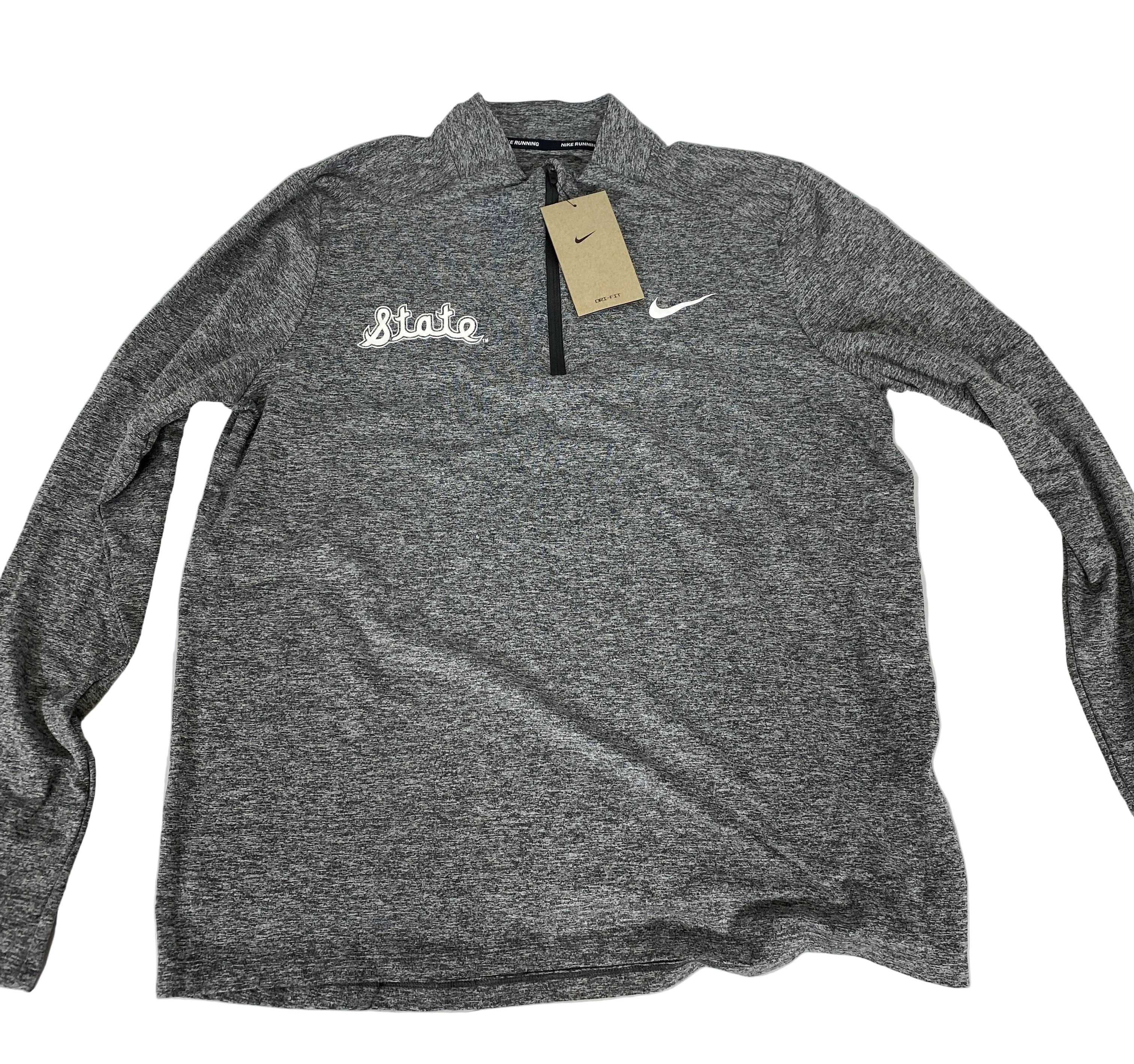 Nike Grey Dri-Fit 1/4 Zip Pullover Size M