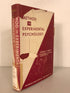 Method in Experimental Psychology by George Zimny 1961 Author Inscription HC DJ