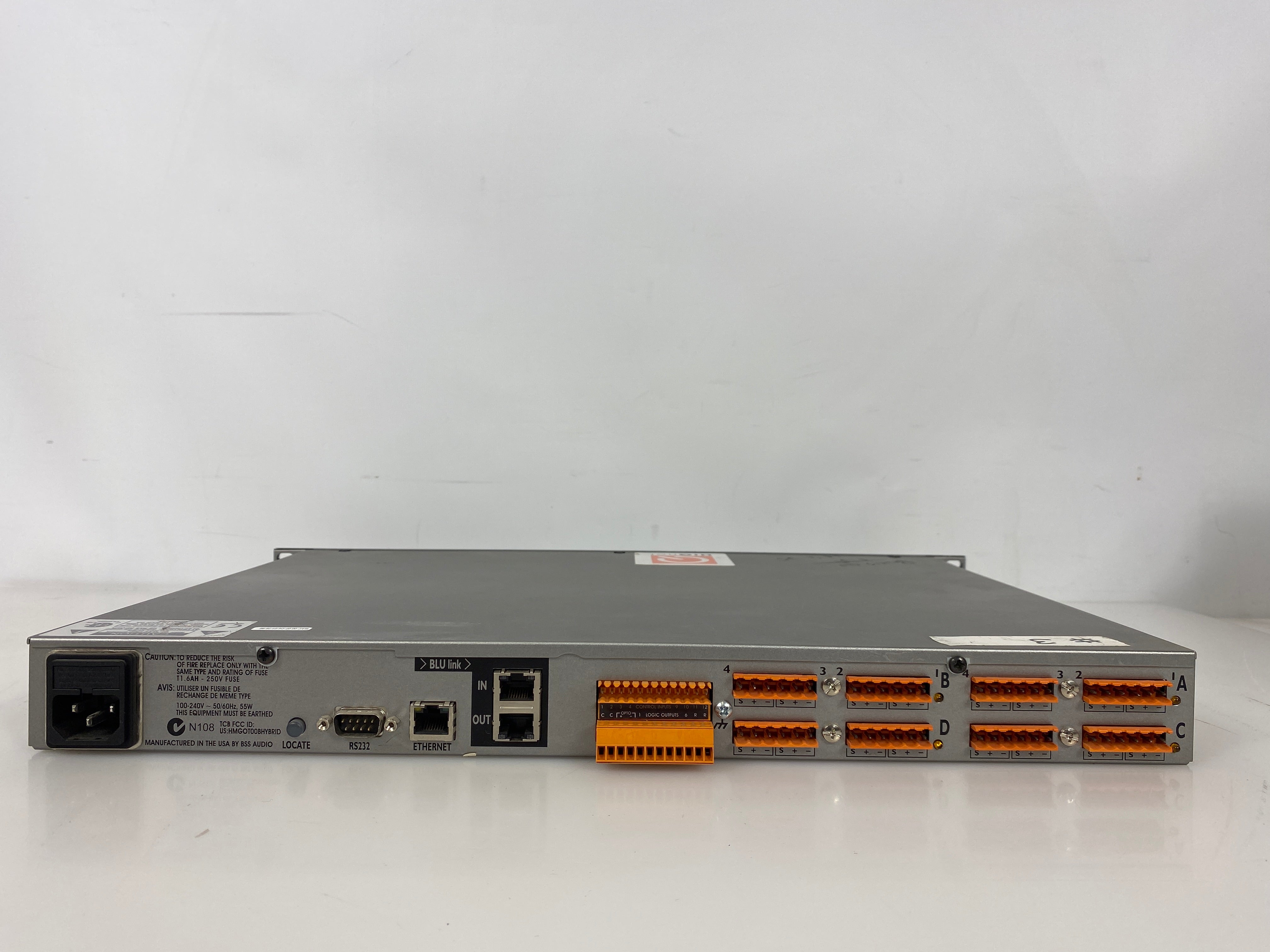 BSS Soundweb London BLU-120 I/O Expander with BLU link *Untested*