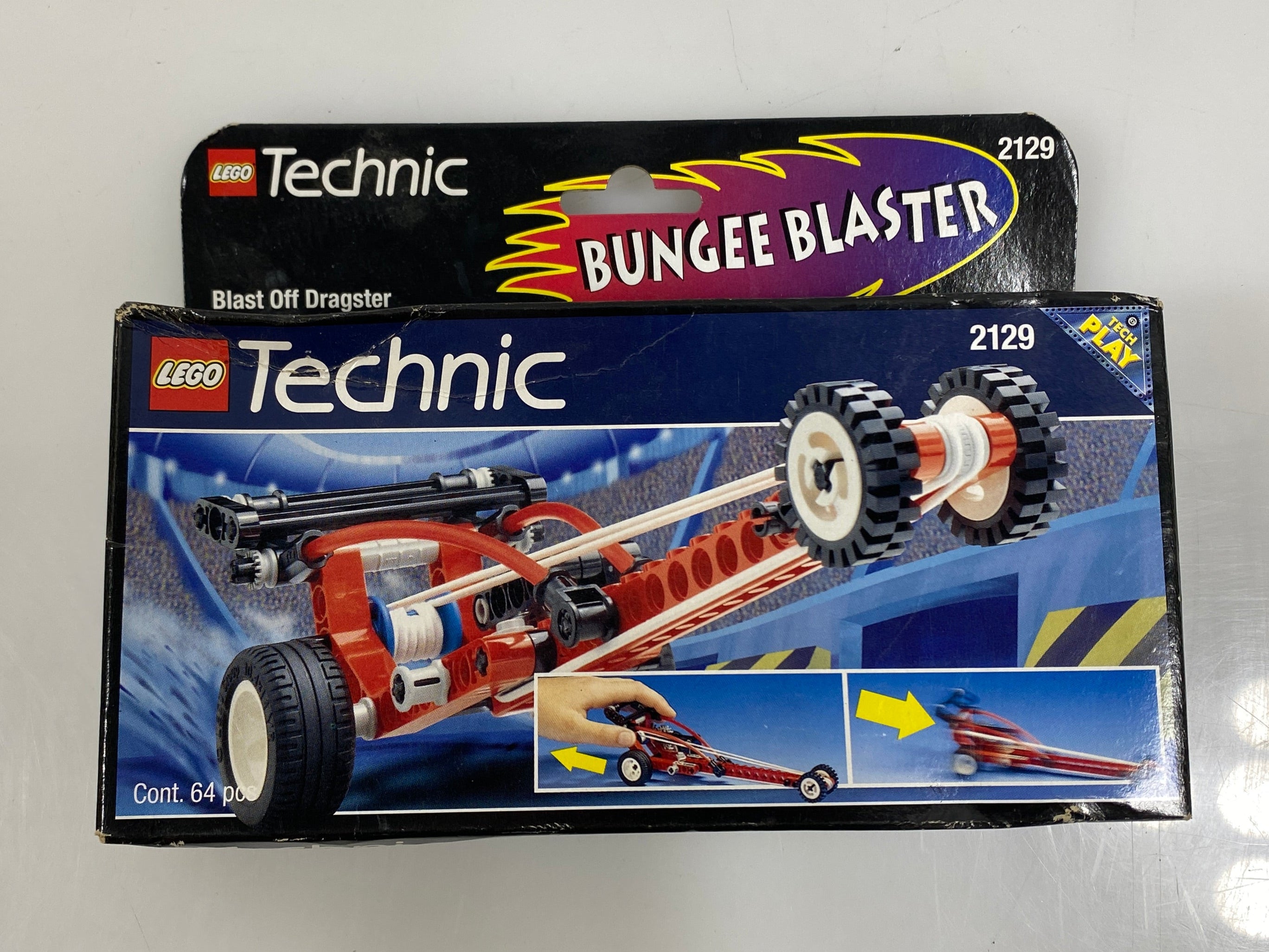 Vintage Lego #2129 "Blast Off Dragster" *New*