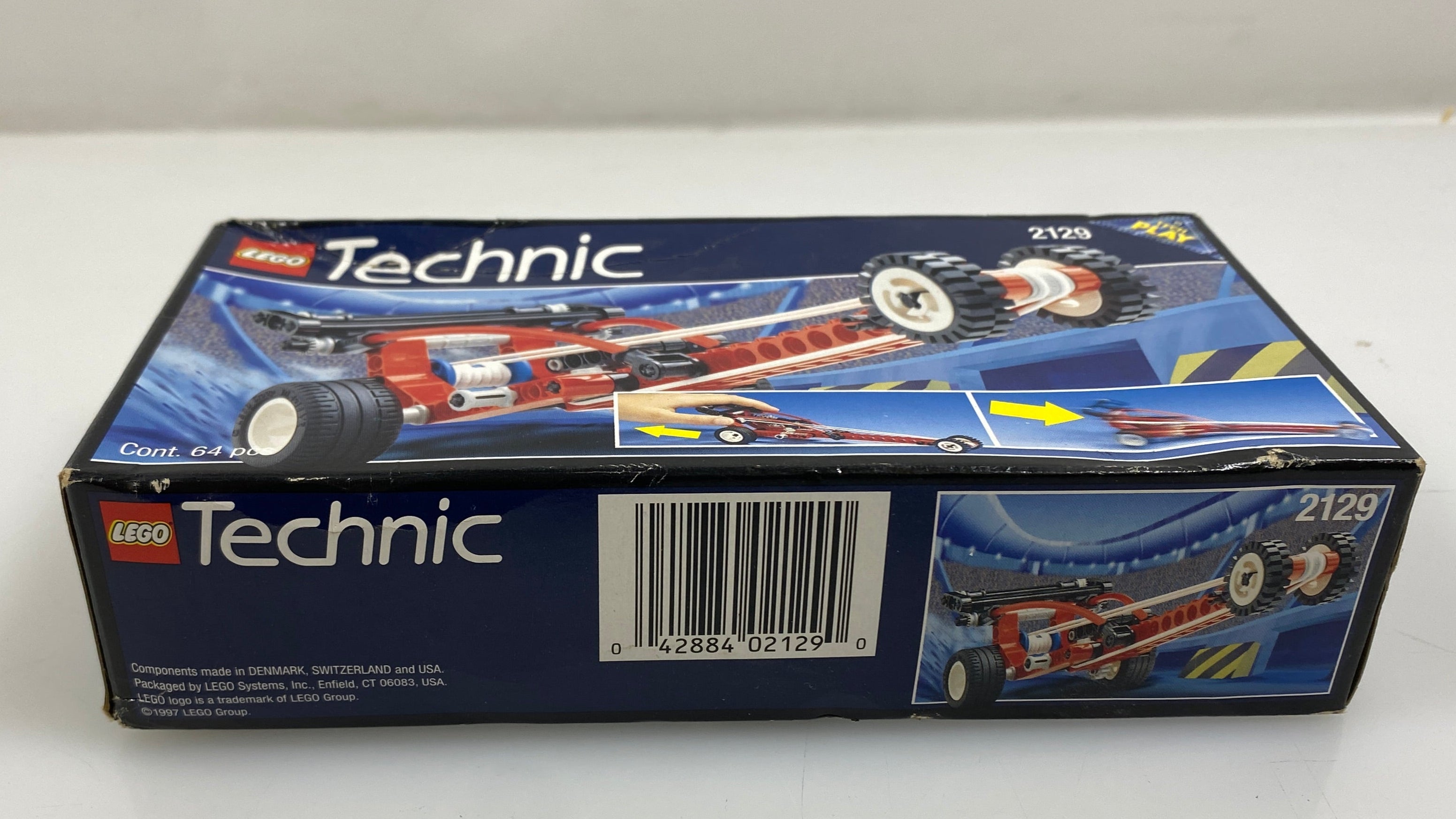 Vintage Lego #2129 "Blast Off Dragster" *New*
