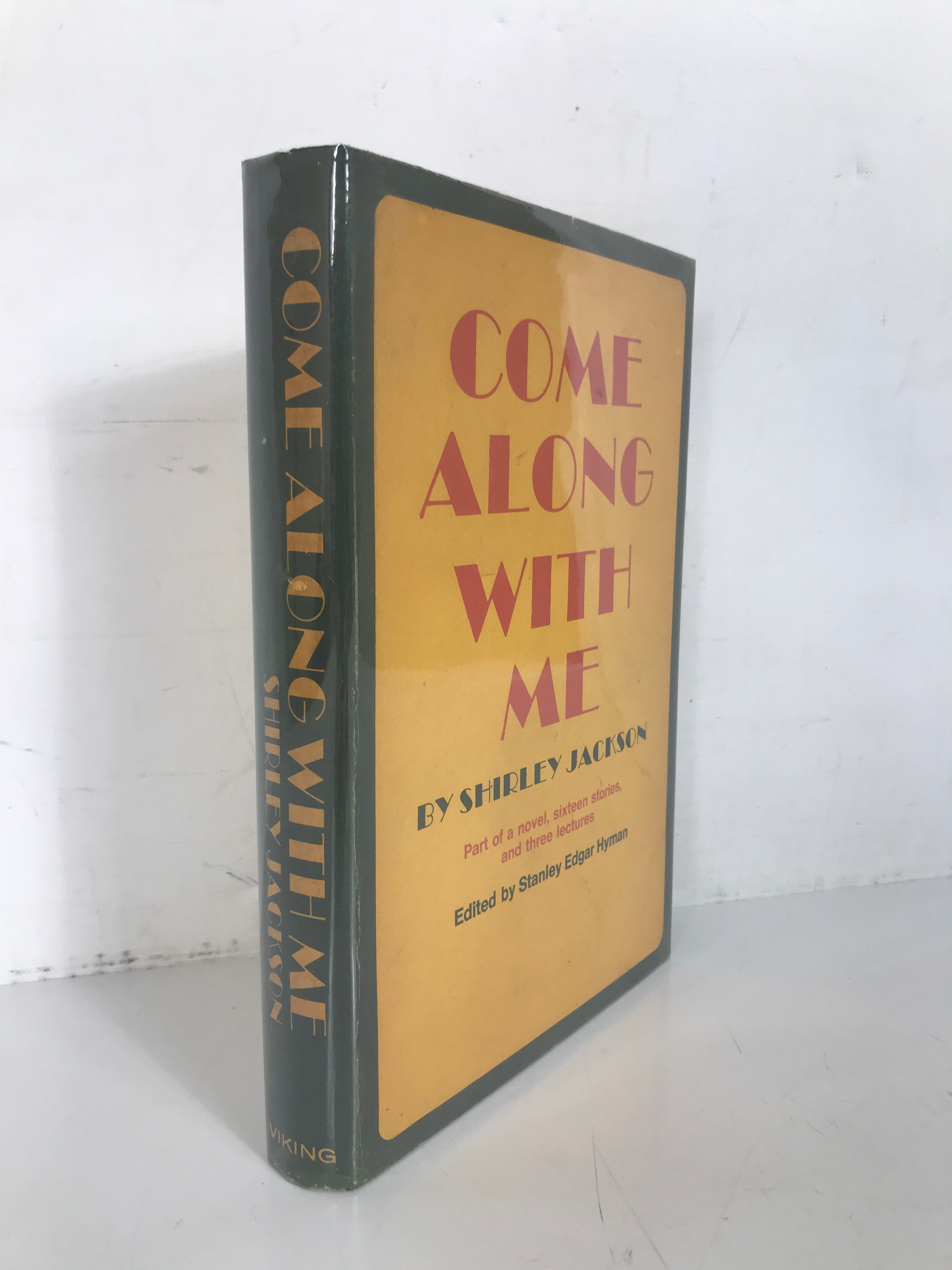 Come Along With Me by Shirley Jackson 1968 First Edition HCDJ