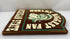 Michigan State University "Worlds Biggest Fan" Wood Carved Sign