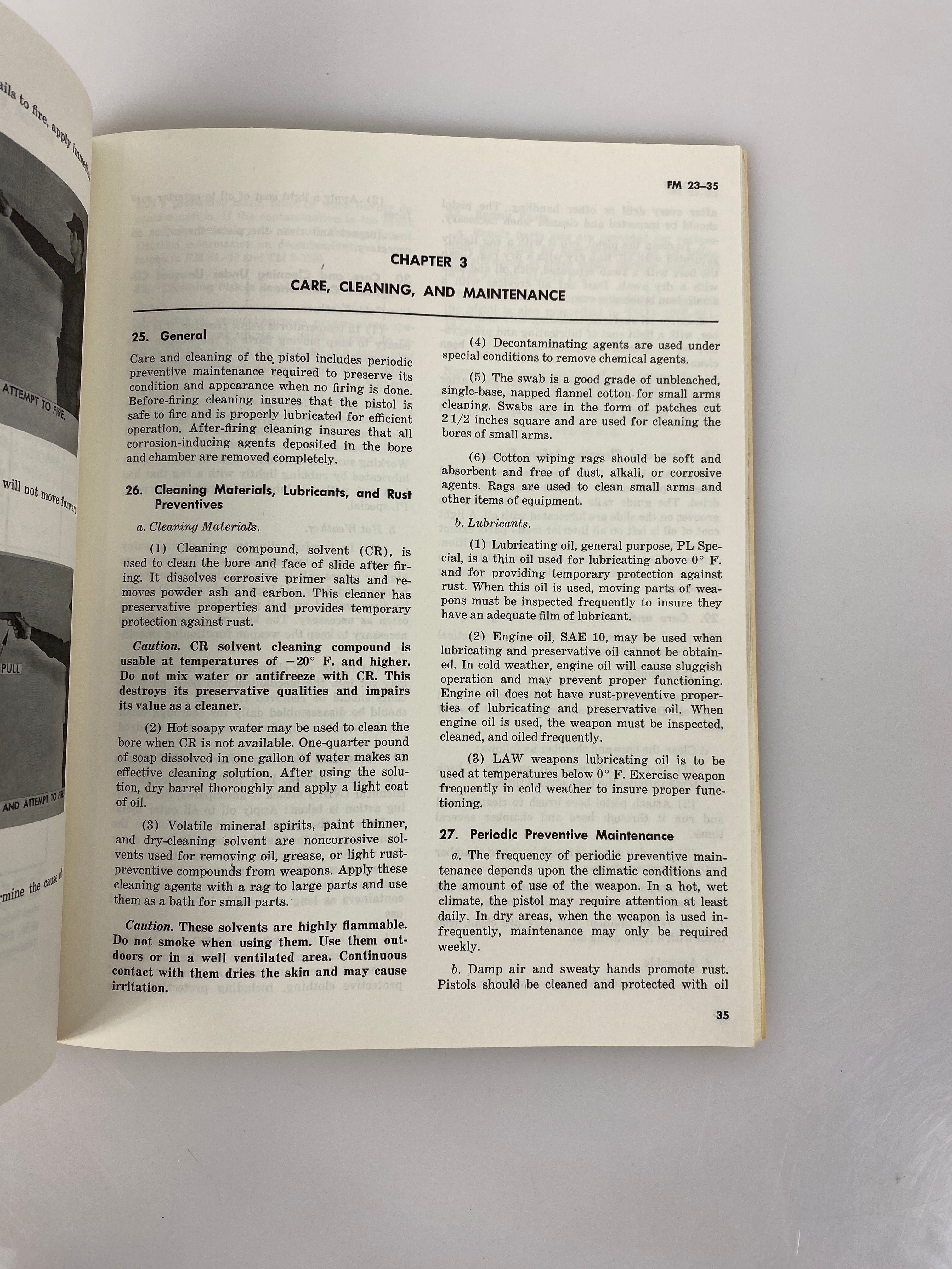 Field Manual Pistols and Revolvers Dept of Army 1971