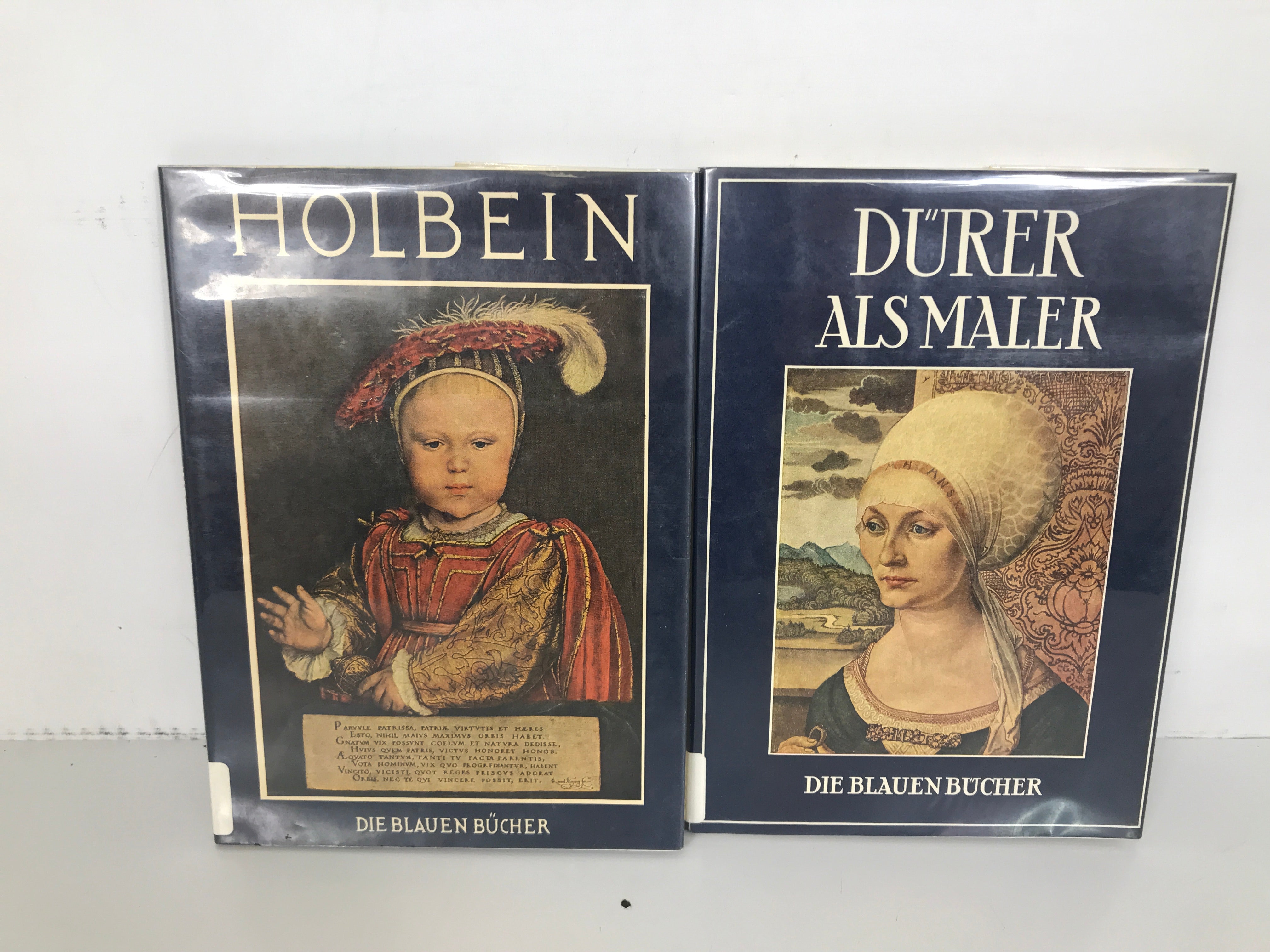 Lot of 2: German Language Artist Profiles Holbein & Durer 1958-60 SC Ex-Library