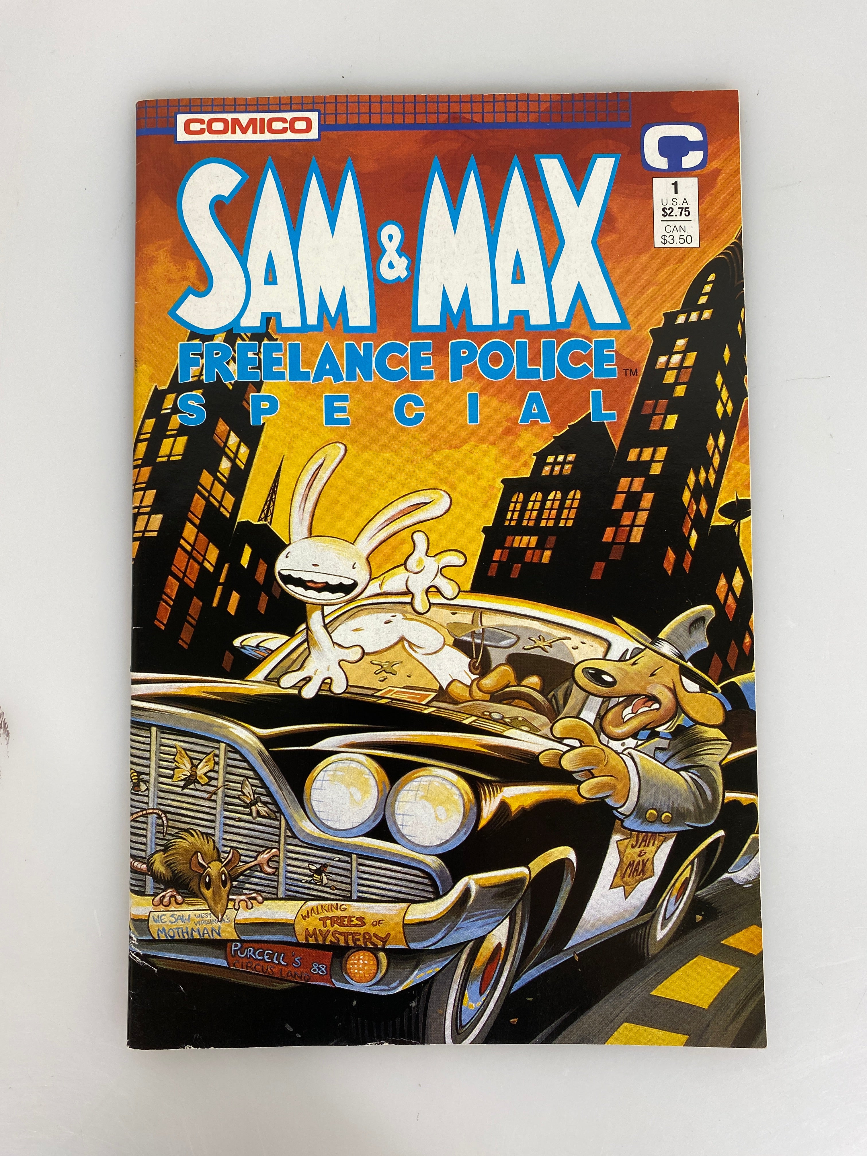 Sam and Max Comic #1 Comico 1989