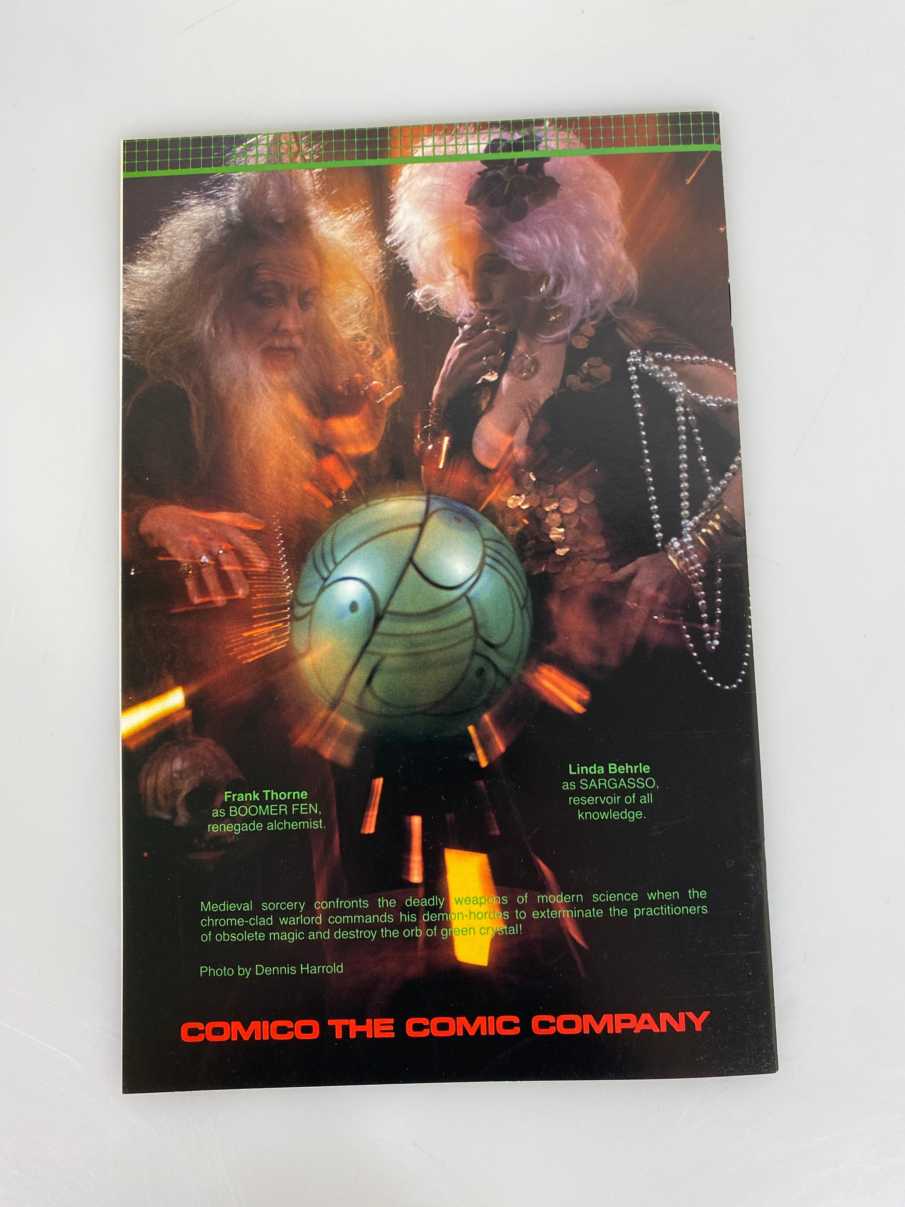 Ribit Comic #1 by Frank Thorne Comico 1989