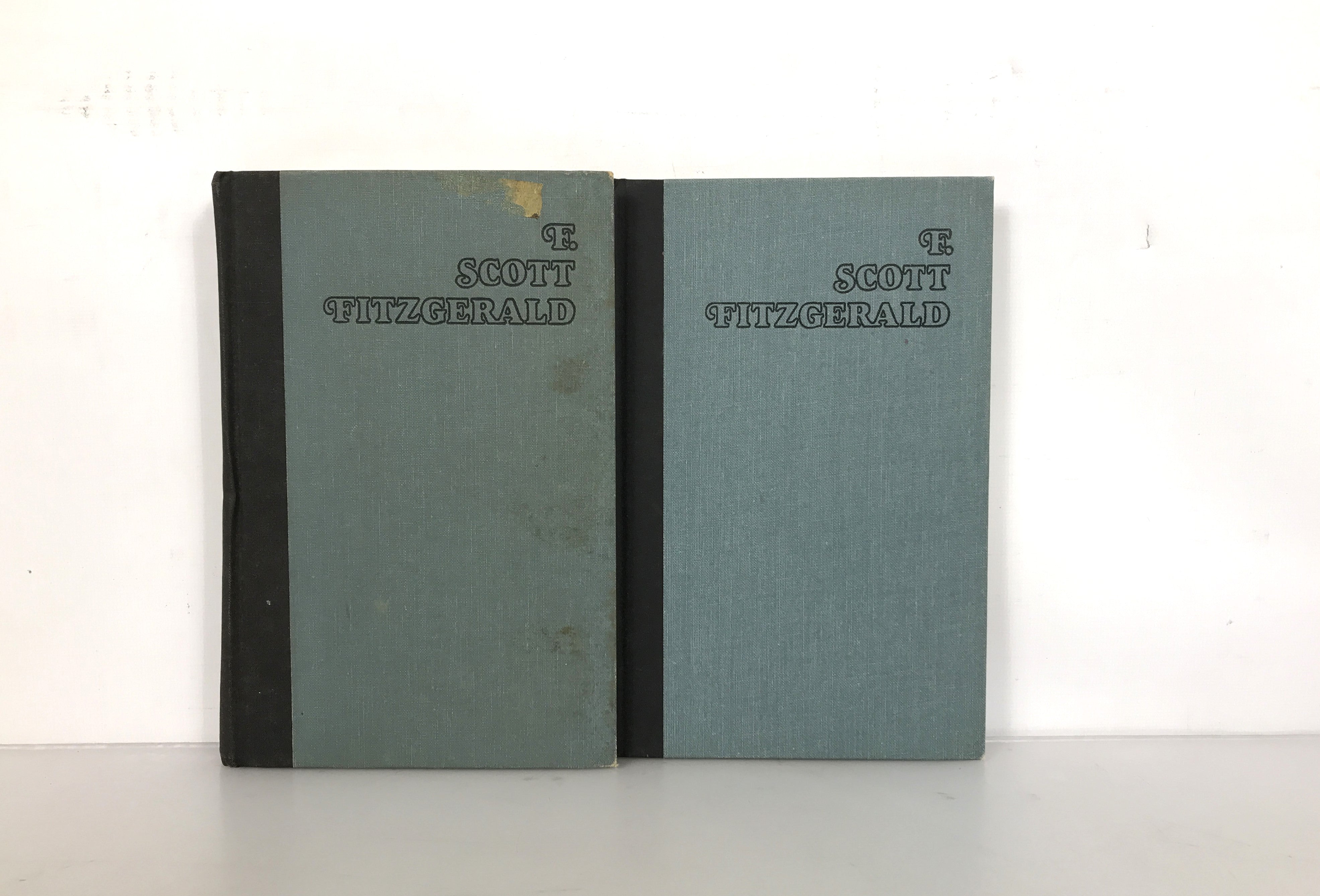 Lot of 2 F. Scott Fitzgerald Books Tender is the Night and The Last Tycoon 1962, 1969 HC
