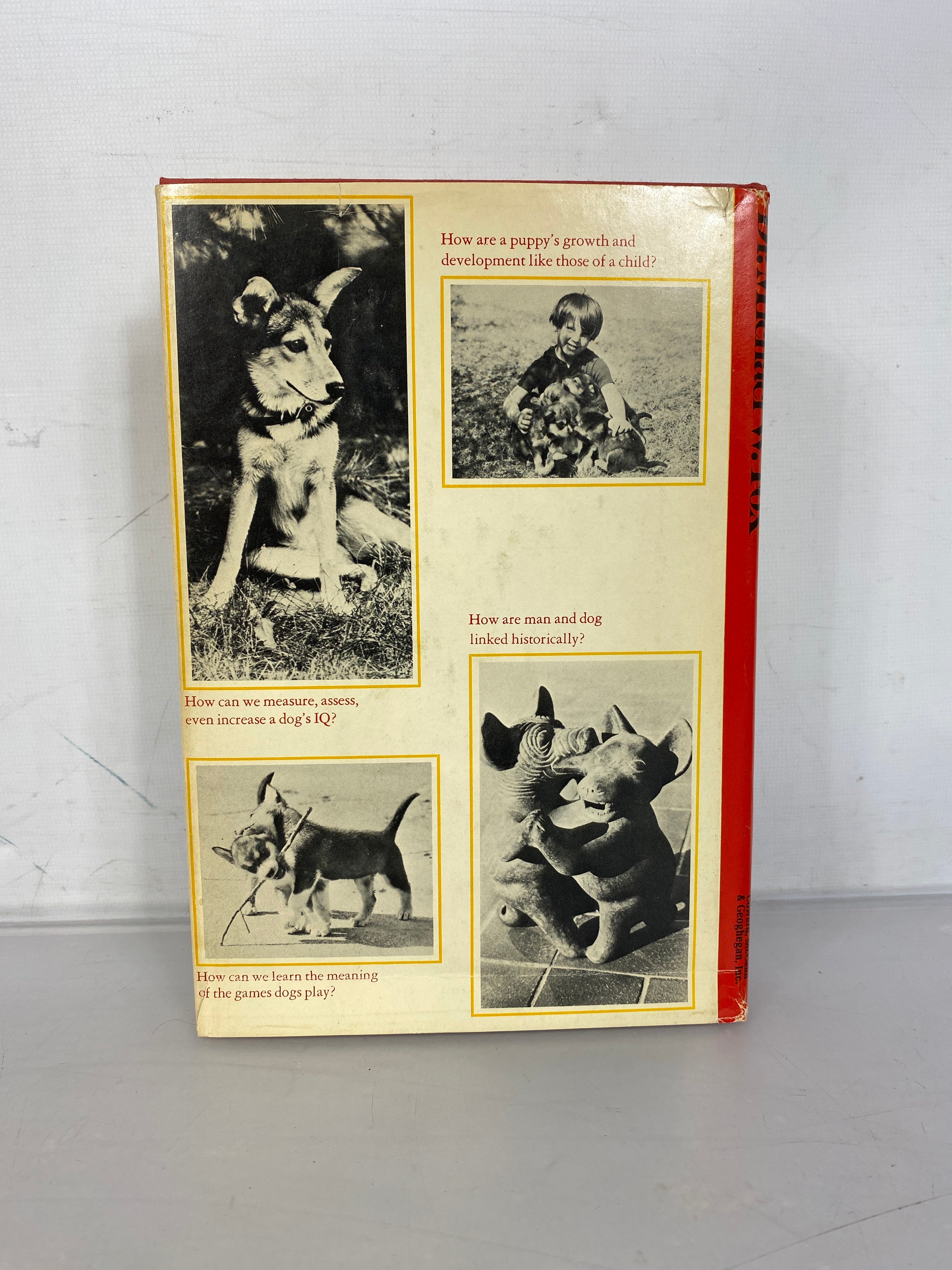 Understanding Your Dog by Michael W. Fox 1972 HC DJ