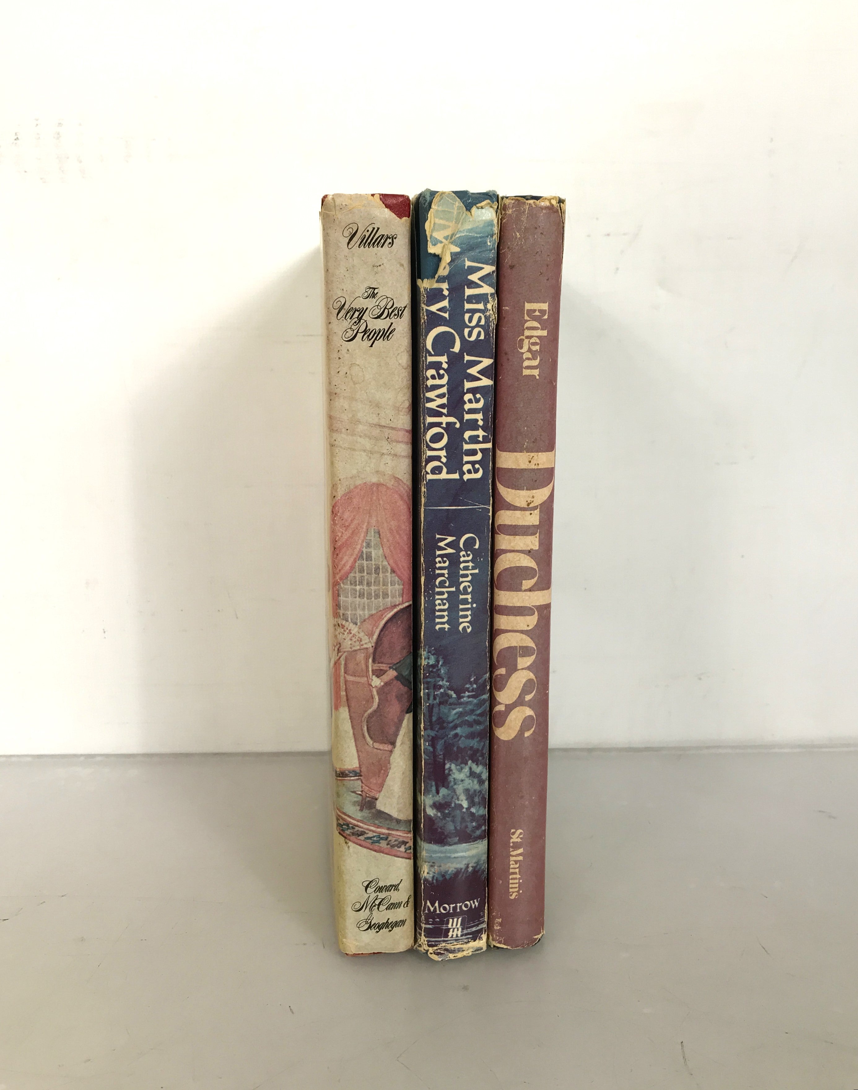 Lot of 3 Vintage Romance Books 1976-1979 HC DJ BCE