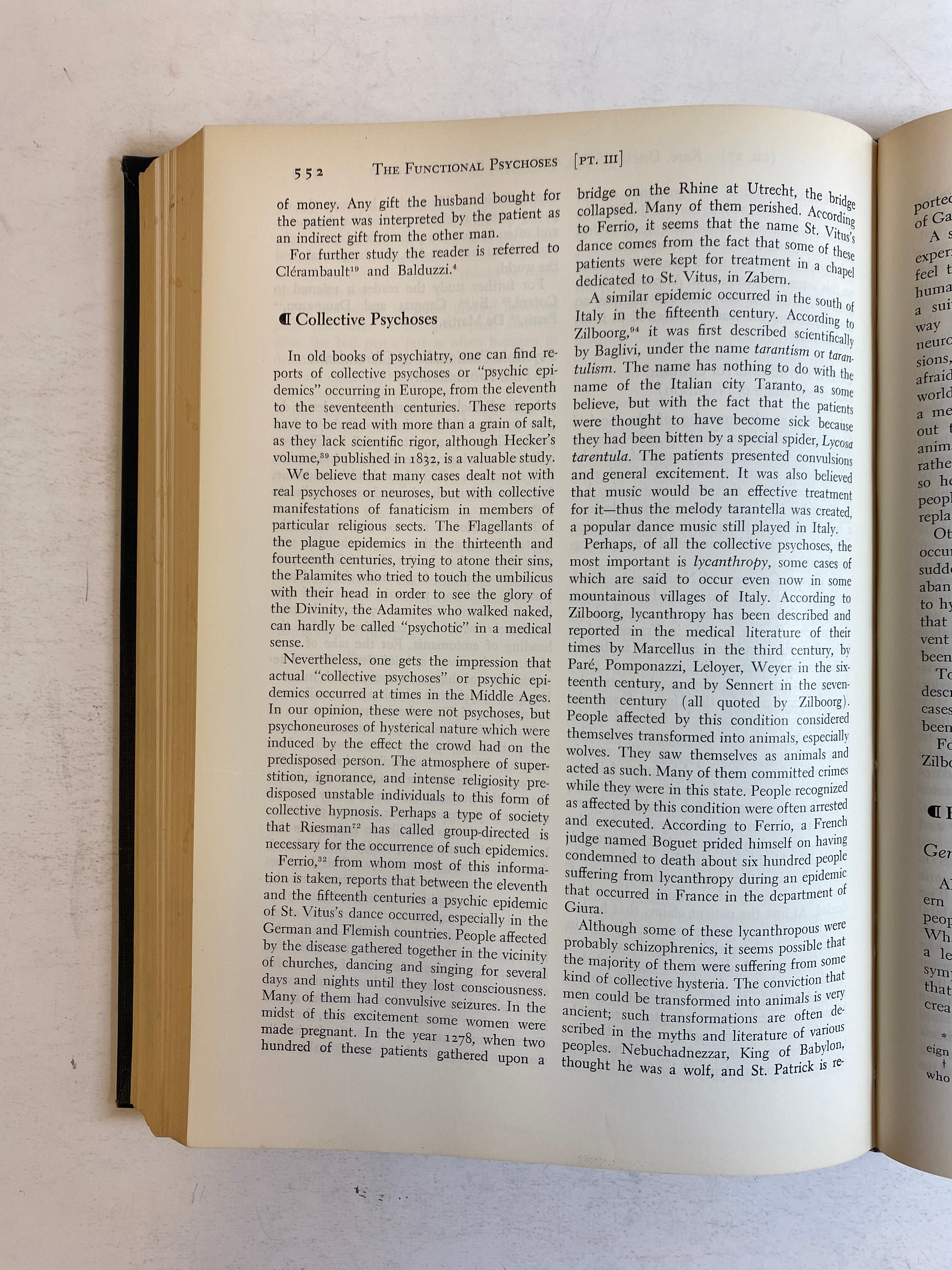 2 Vols: American Handbook of Psychiatry (I & II) by Arieti 1962 HC