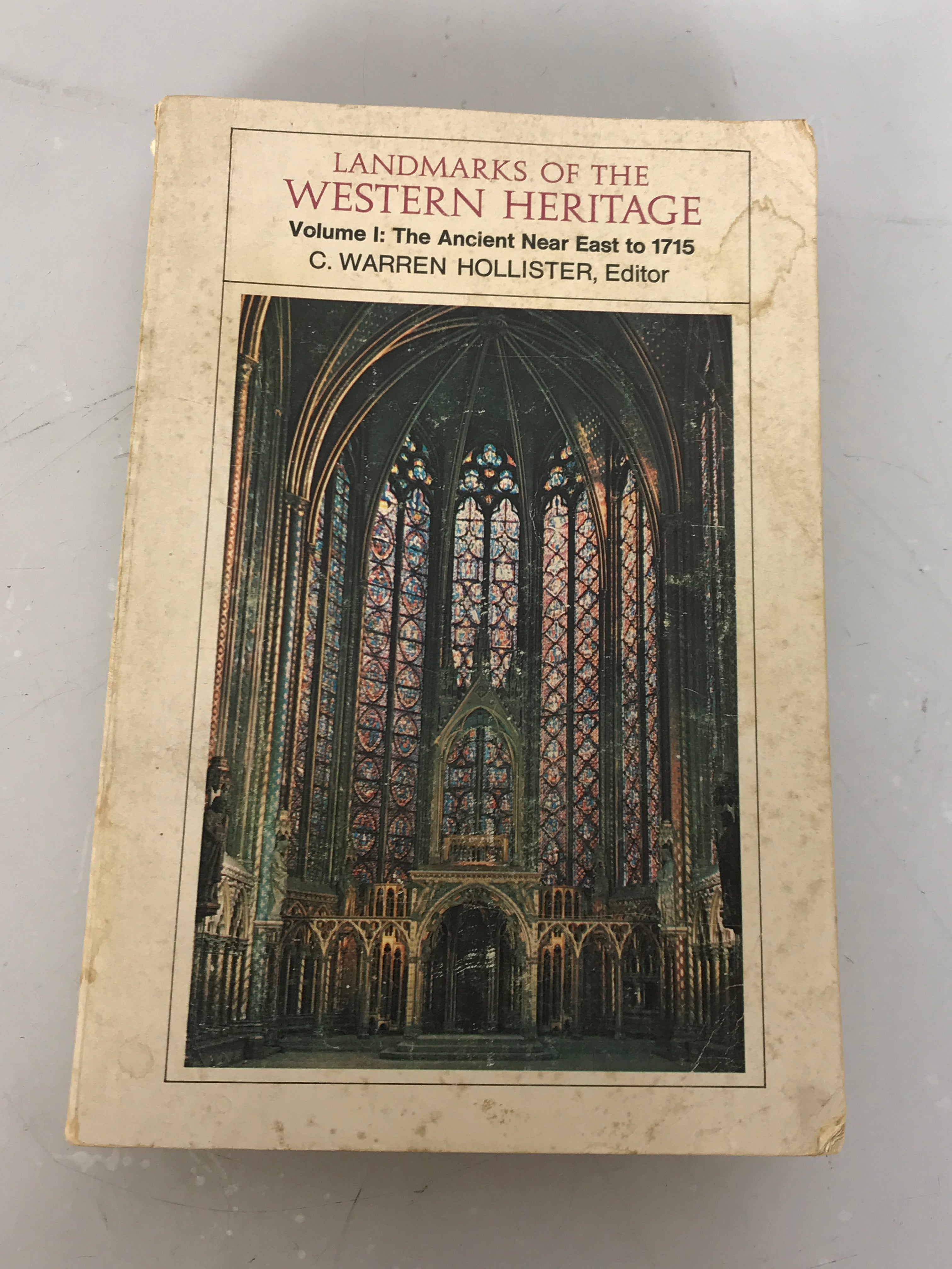 Landmarks of the Western Heritage Volume I by C. Warren Hollister 1968 SC