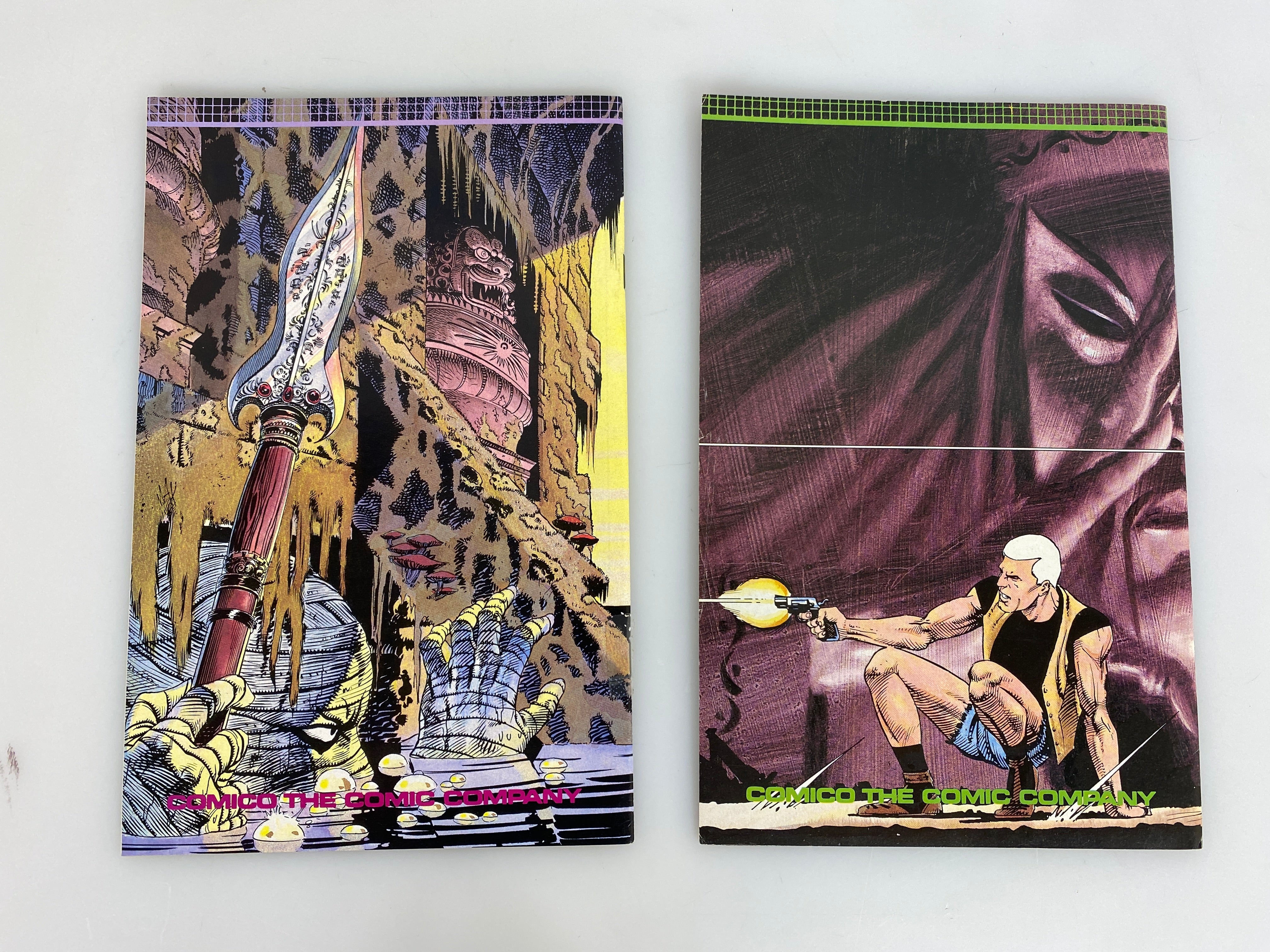 Lot of 2 Jezebel Jade Comico Comic Books 1988