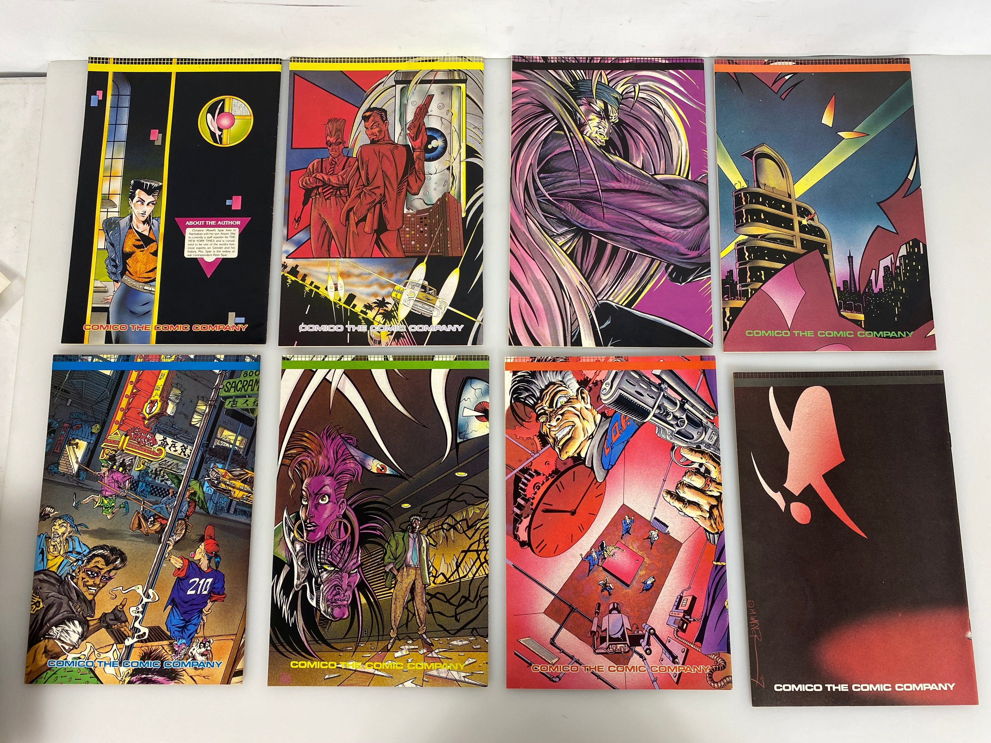 Lot of 19 Grendel Comico Classes 1989