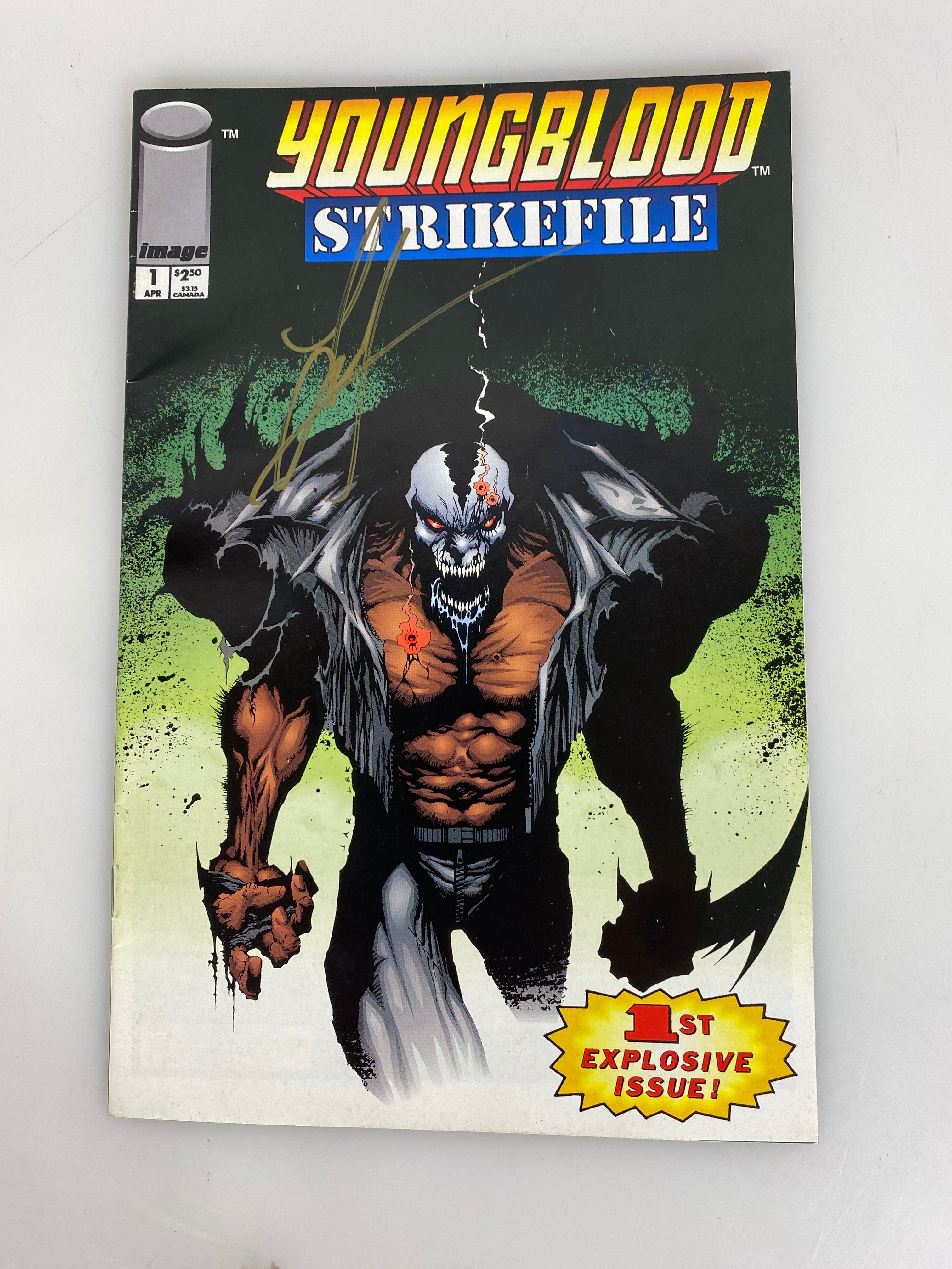 Youngblood Strikefile #1 Image Comic *Signed*