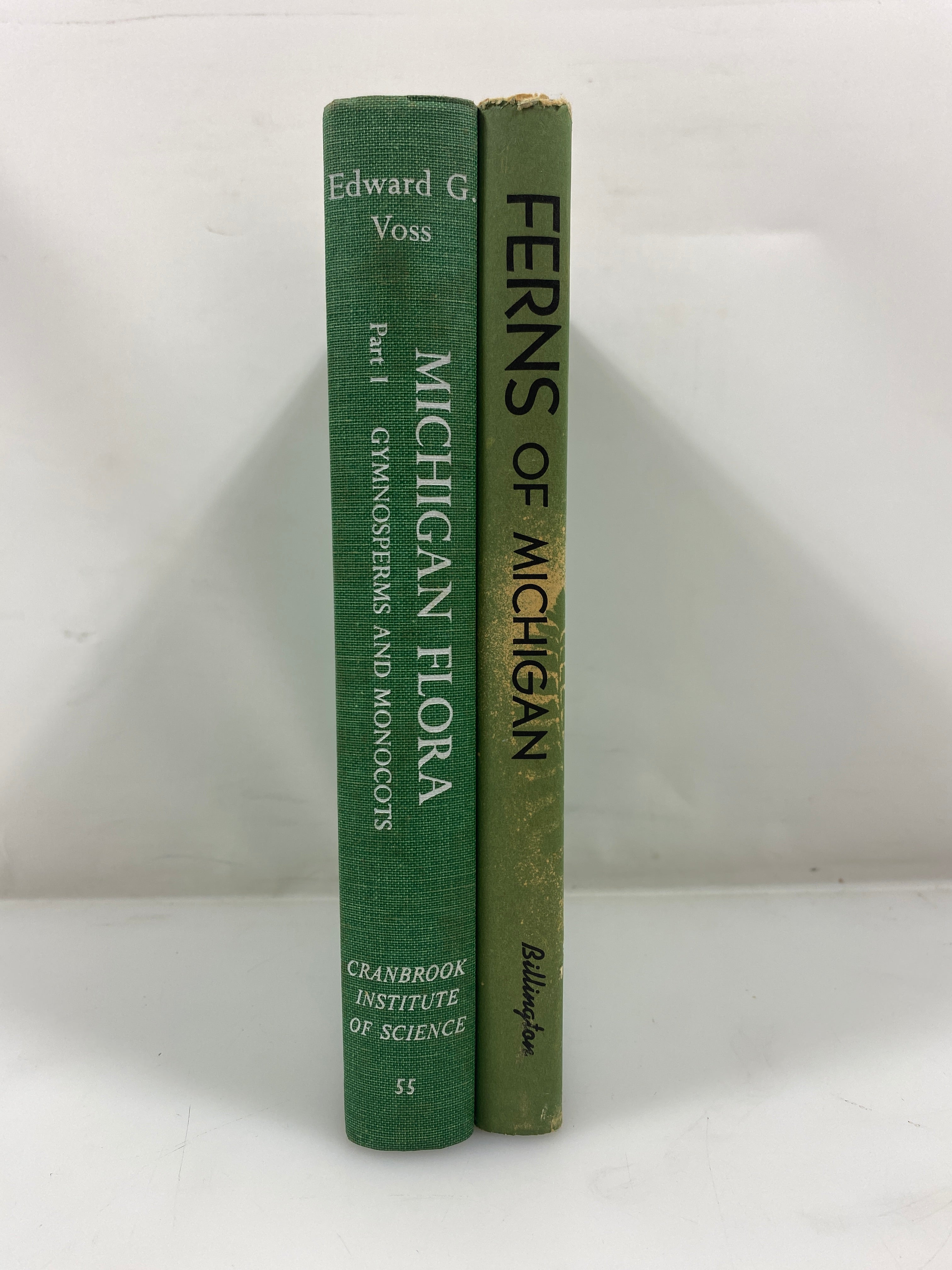 Lot of 2: Michigan Flora/Ferns of Michigan Cranbrook Institute of Science HC