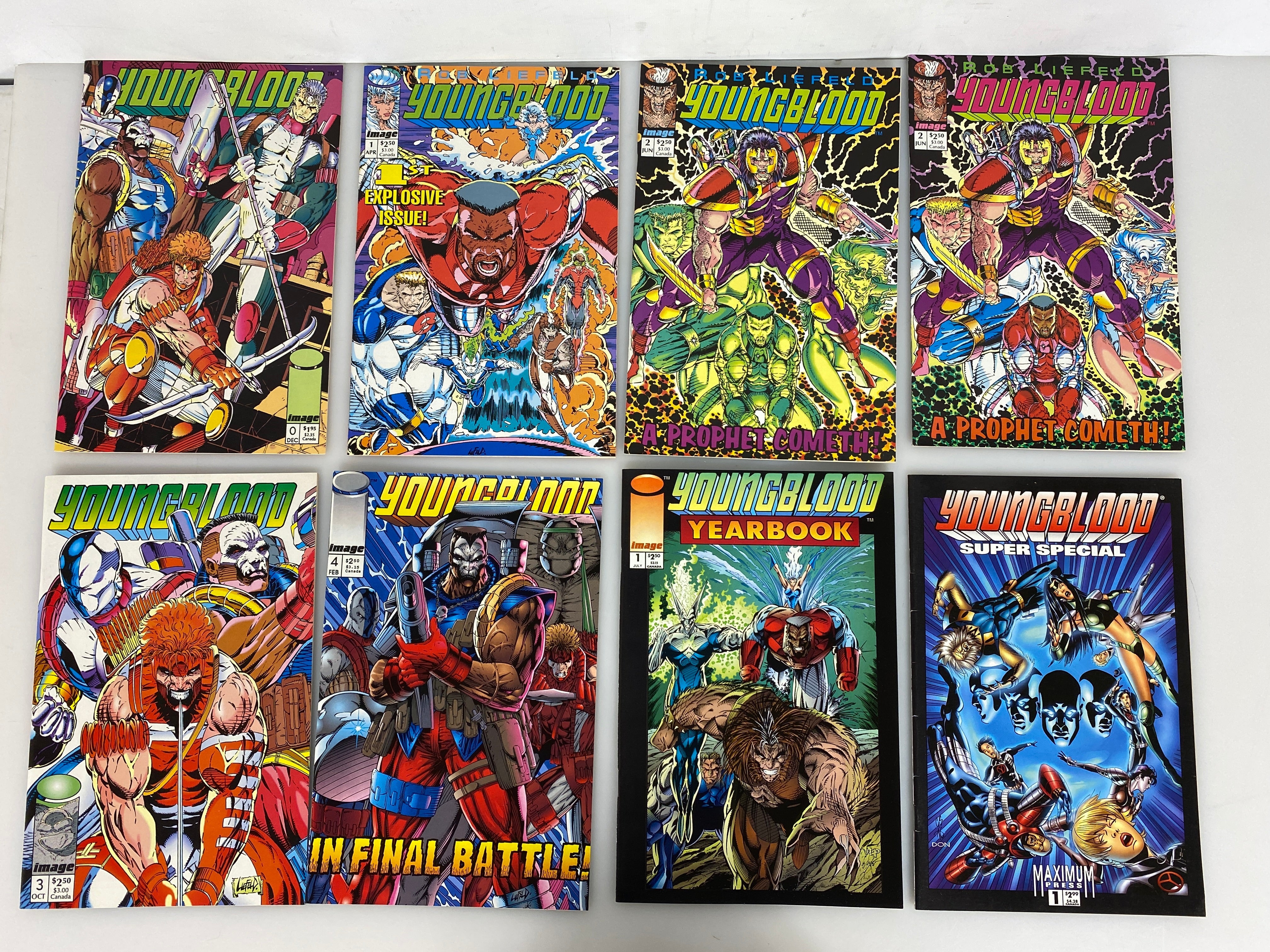 Lot of 19 Youngblood Image Comics 1992-1994