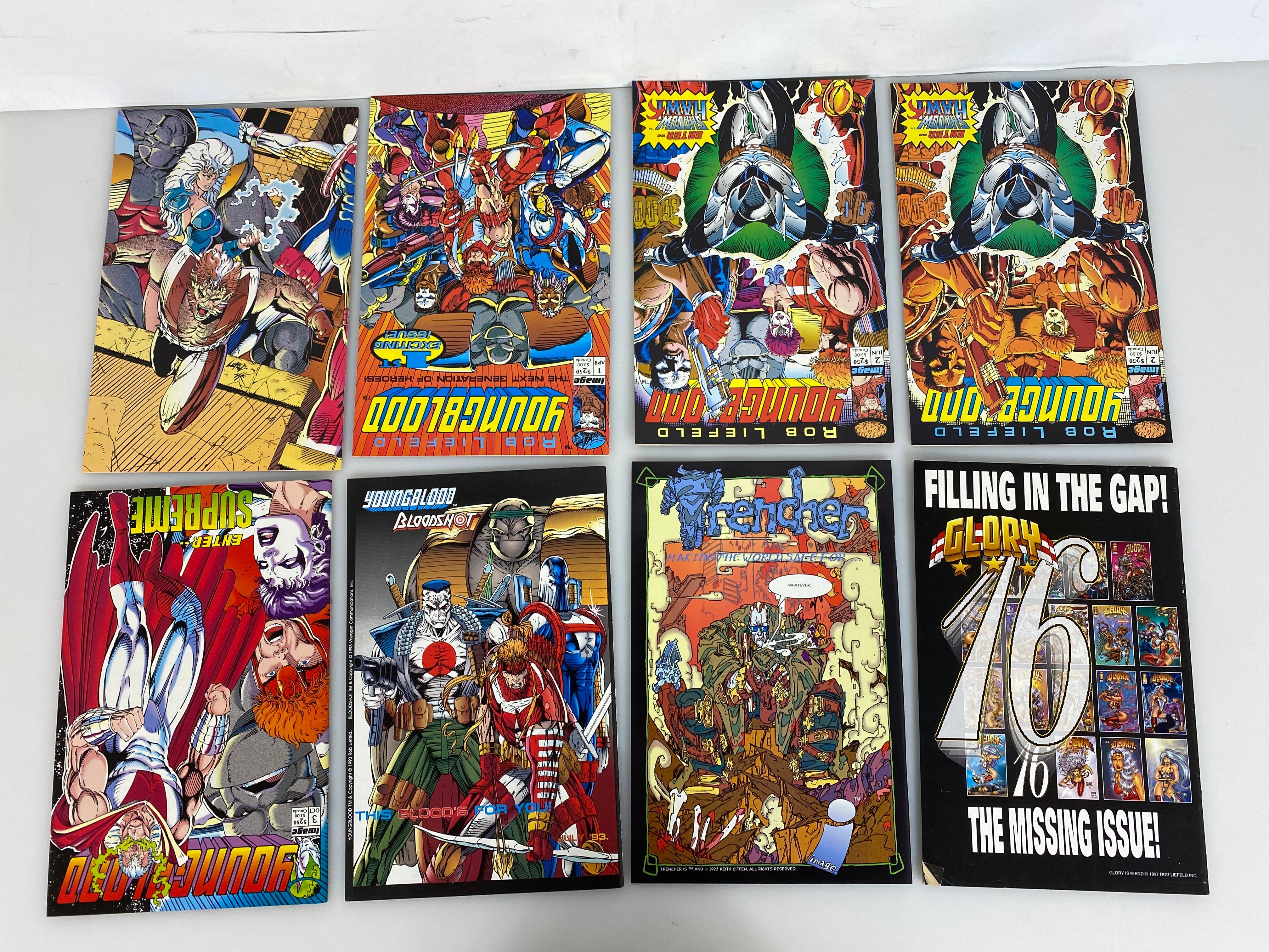 Lot of 19 Youngblood Image Comics 1992-1994