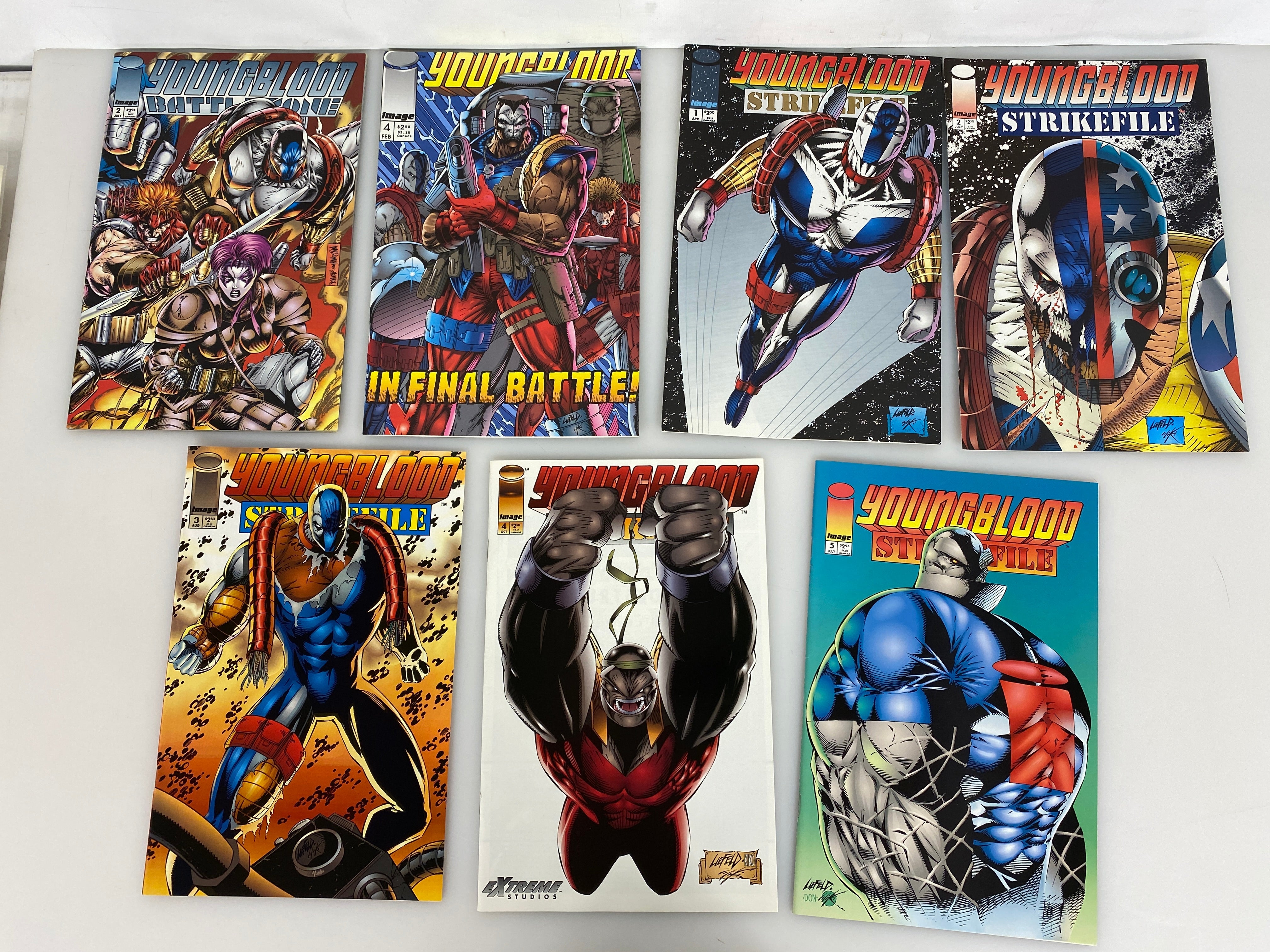 Lot of 19 Youngblood Image Comics 1992-1994