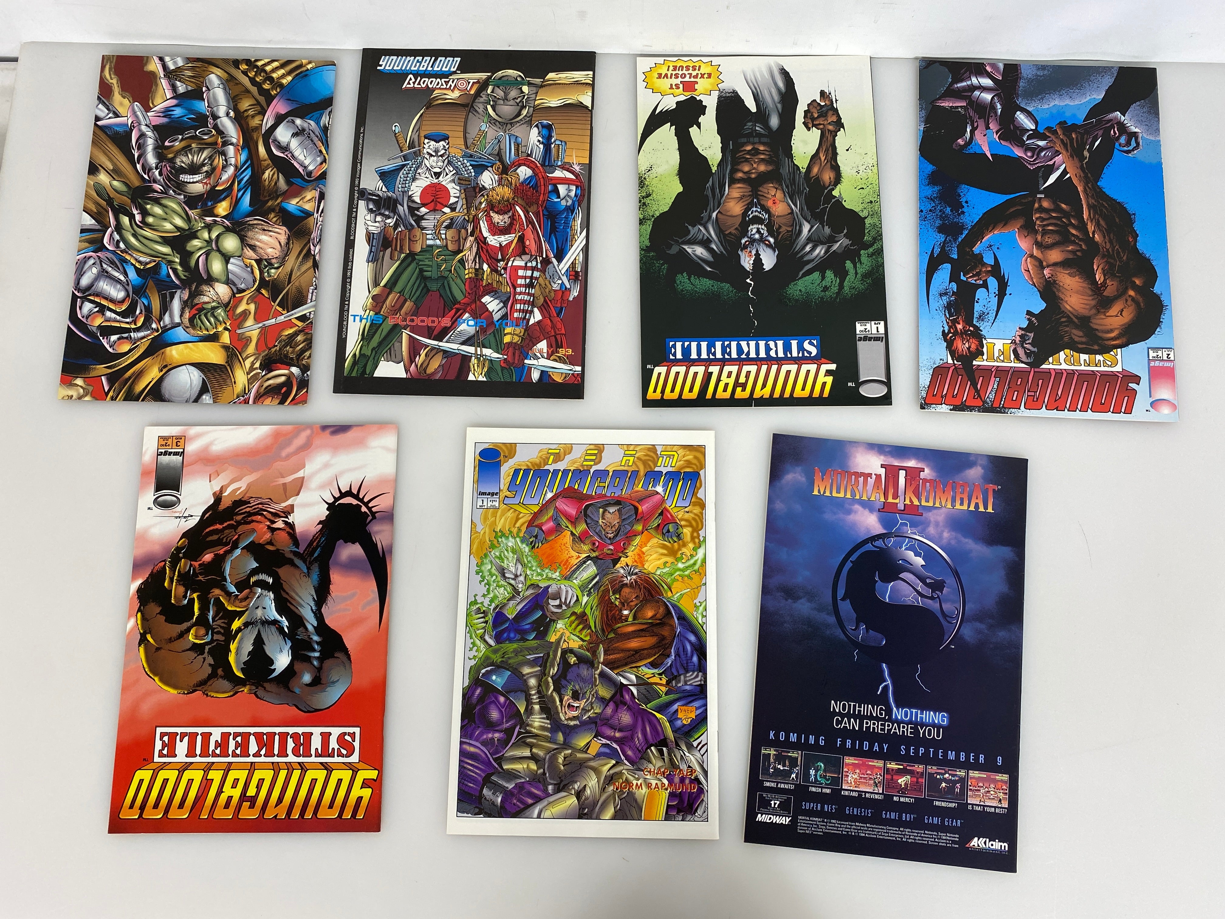 Lot of 19 Youngblood Image Comics 1992-1994