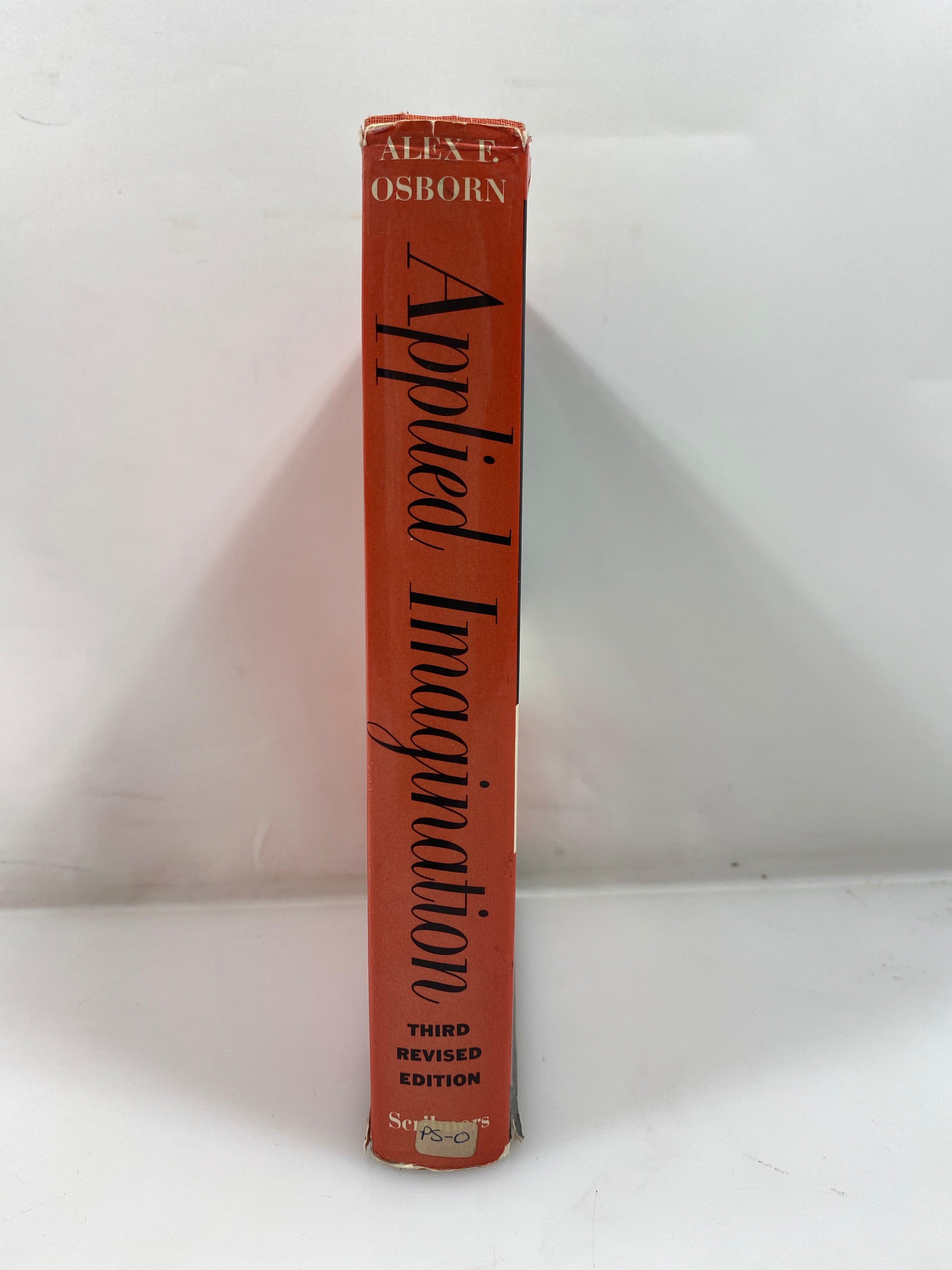 Applied Imagination by Alex Osborn 1963 22nd Print 3rd Ed. HCDJ