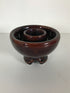 Antique Small Brown Ceramic Insulator
