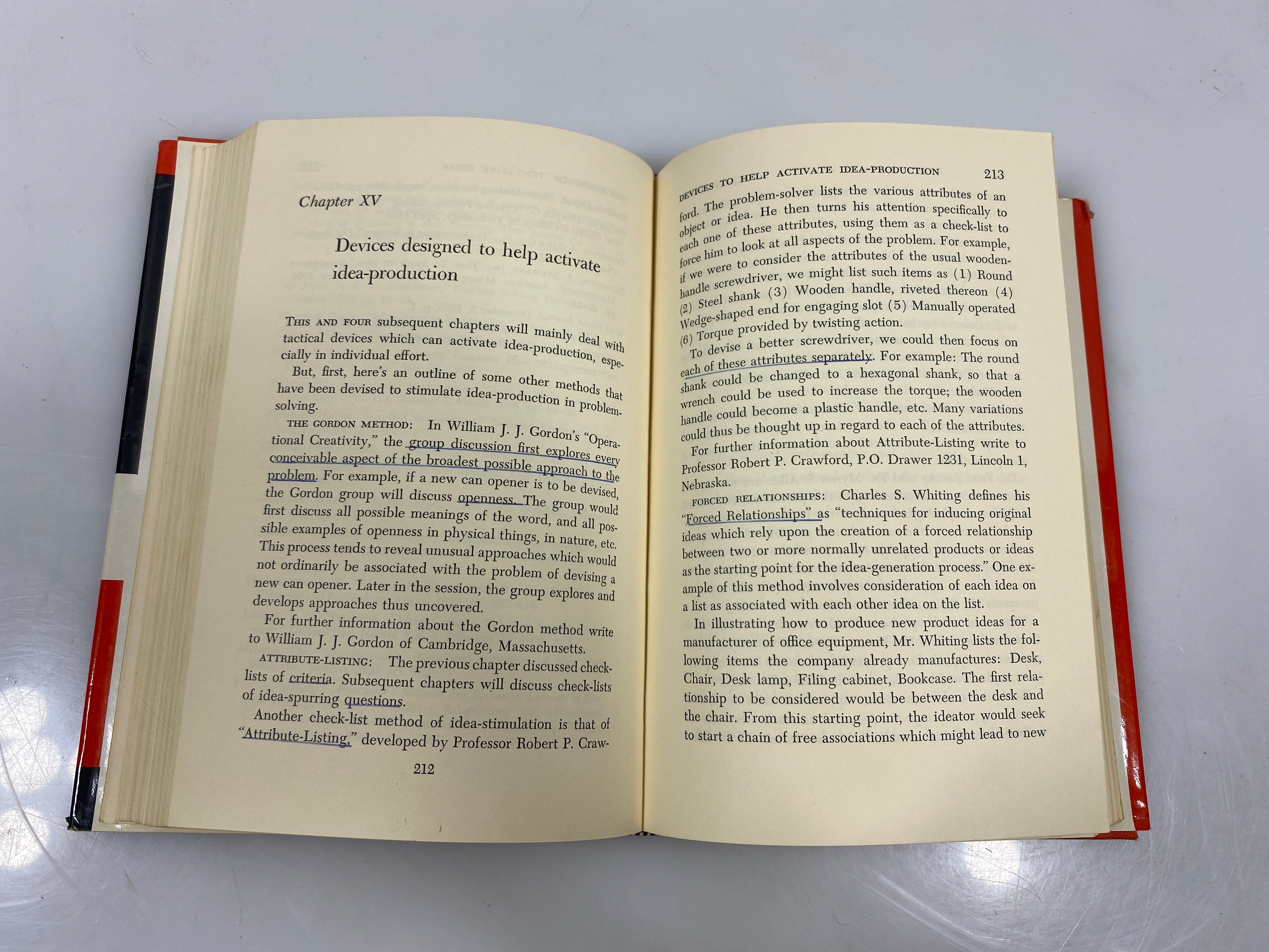 Applied Imagination by Alex Osborn 1963 22nd Print 3rd Ed. HCDJ