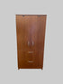 Cherry Finish Storage Armoire Cabinet with Shelves & 2 File Drawers