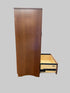 Cherry Finish Storage Armoire Cabinet with Shelves & 2 File Drawers
