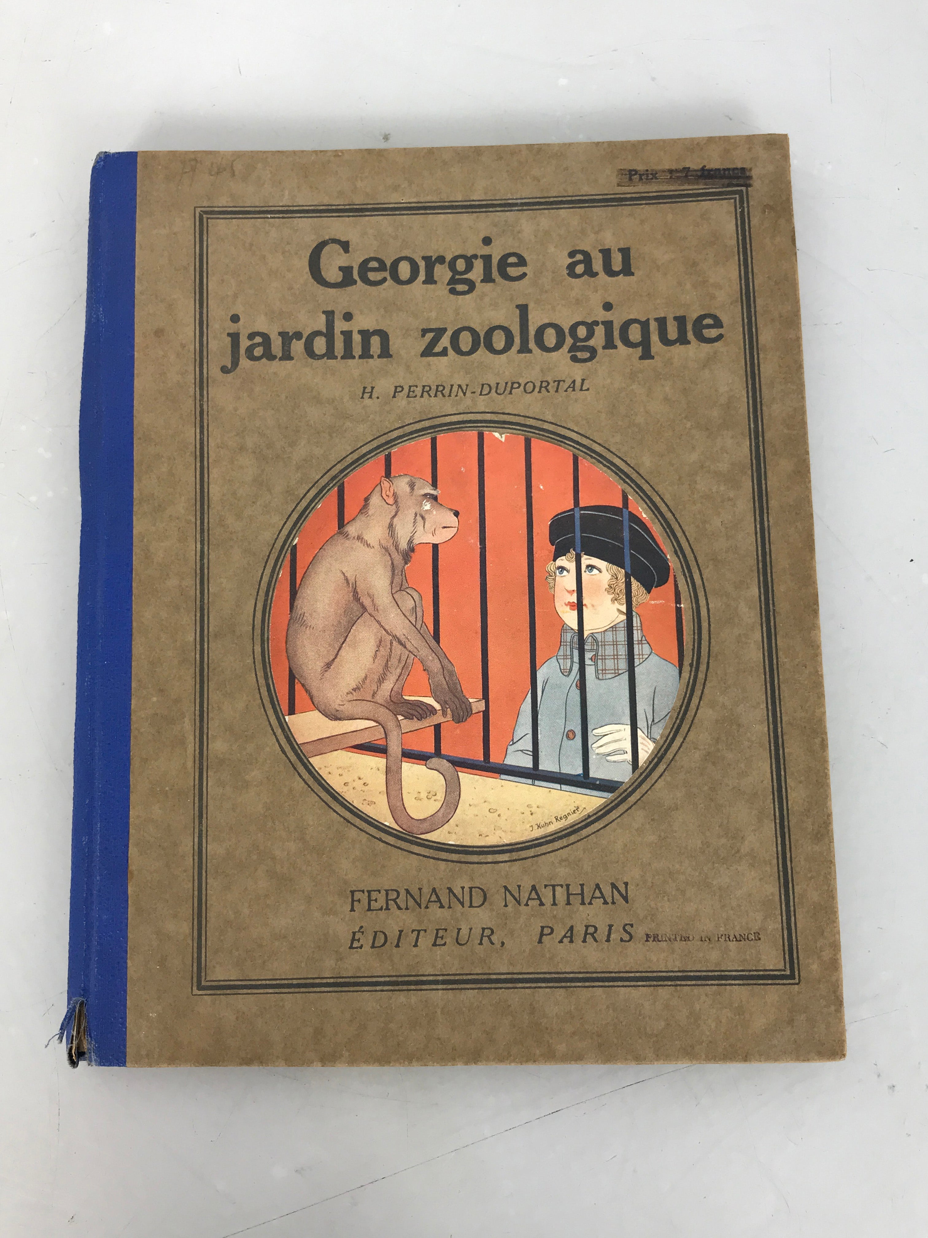 Georgie au Jardin Zoologique (in French) by Perrin-DuPortal 1927 HC