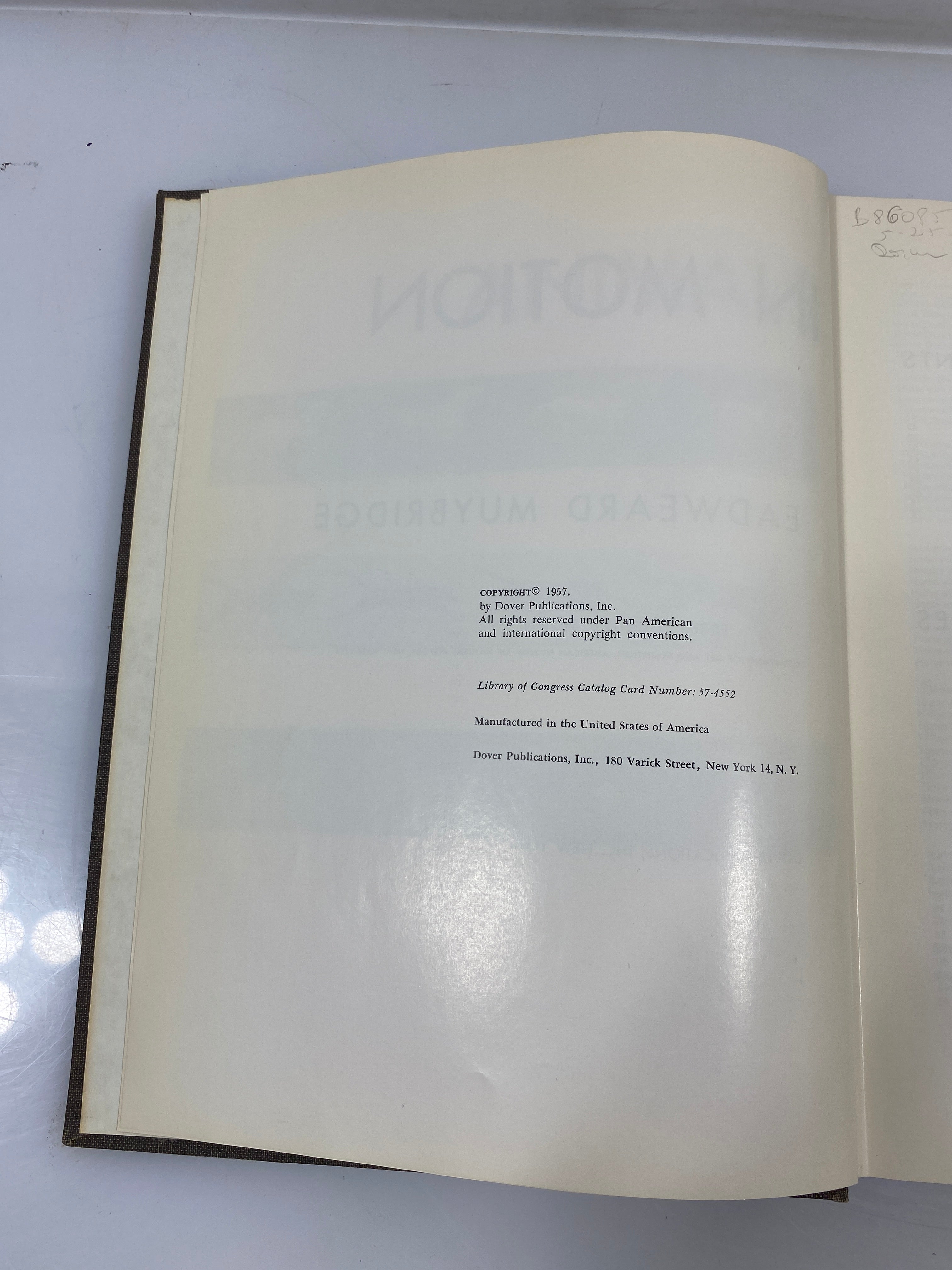 Animals in Motion by Muybridge Ex-library 1957 HC