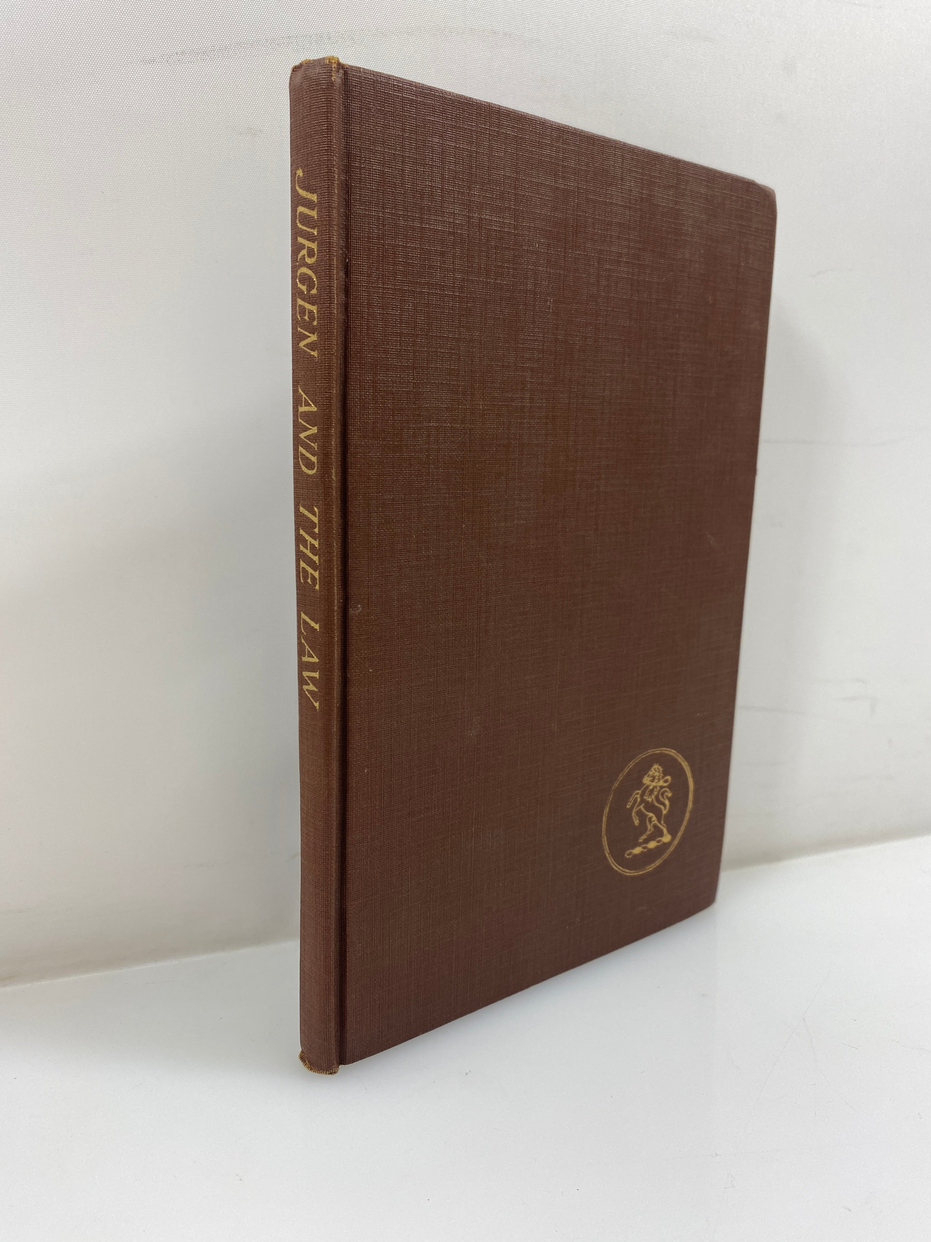 Jurgen and the Law Edited by Guy Holt Number 649 1923 HC