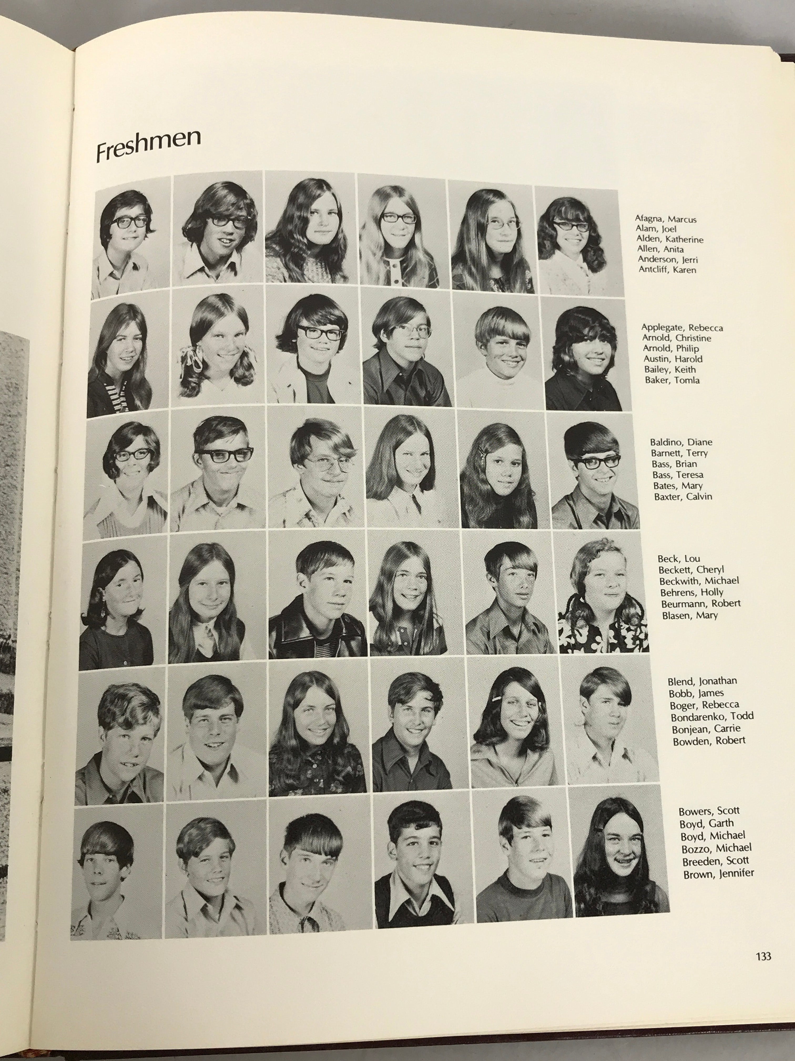 1972 Okemos High School Yearbook Okemos MI