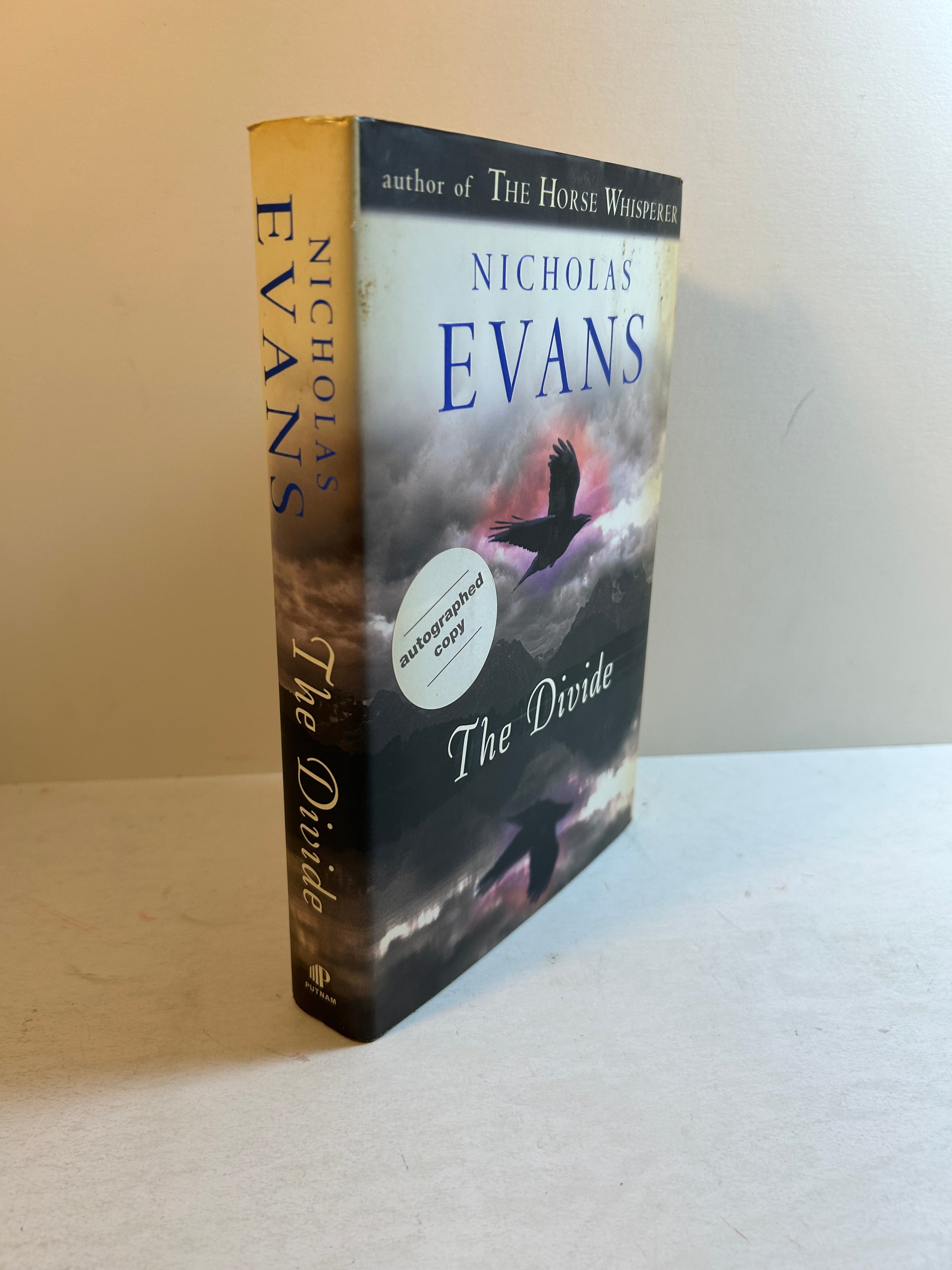 The Divide by Nicholas Evans *signed* 2005 HCDJ